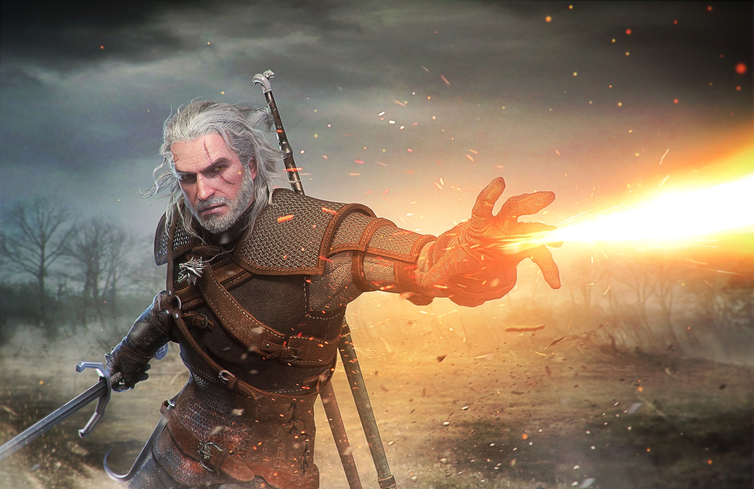 Geralt from the witcher 3 фото 87
