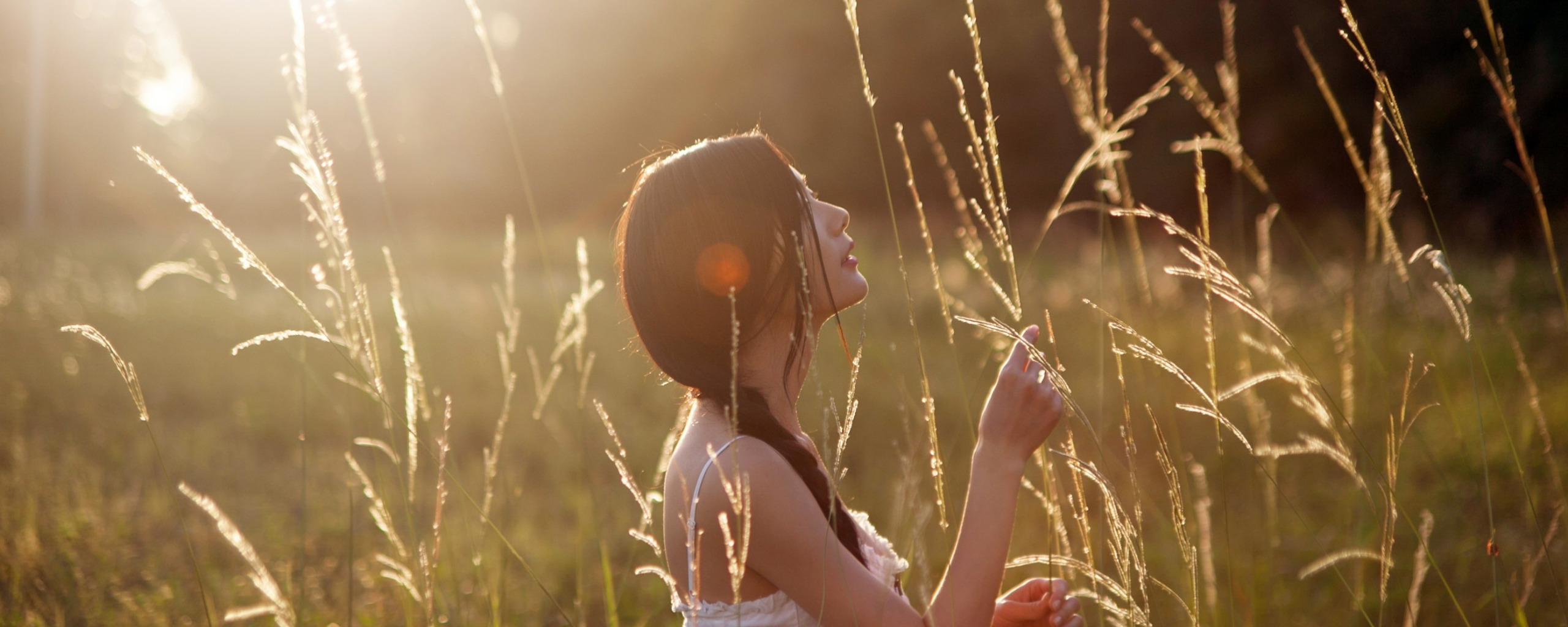Девушка в поле в прозрачной. Картинка Золотая пора девочка в поле. Ярче солнца треки