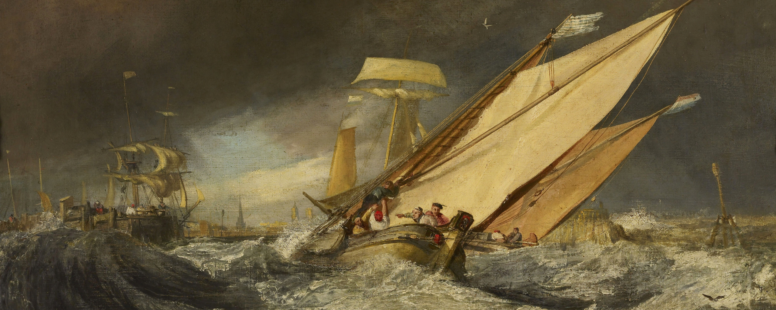 Корабль отважный тернер. Уильям Тернер «корабль-рабыня».. Рыбаки в море Уильям Тернер 1796. Тернер море 1827.