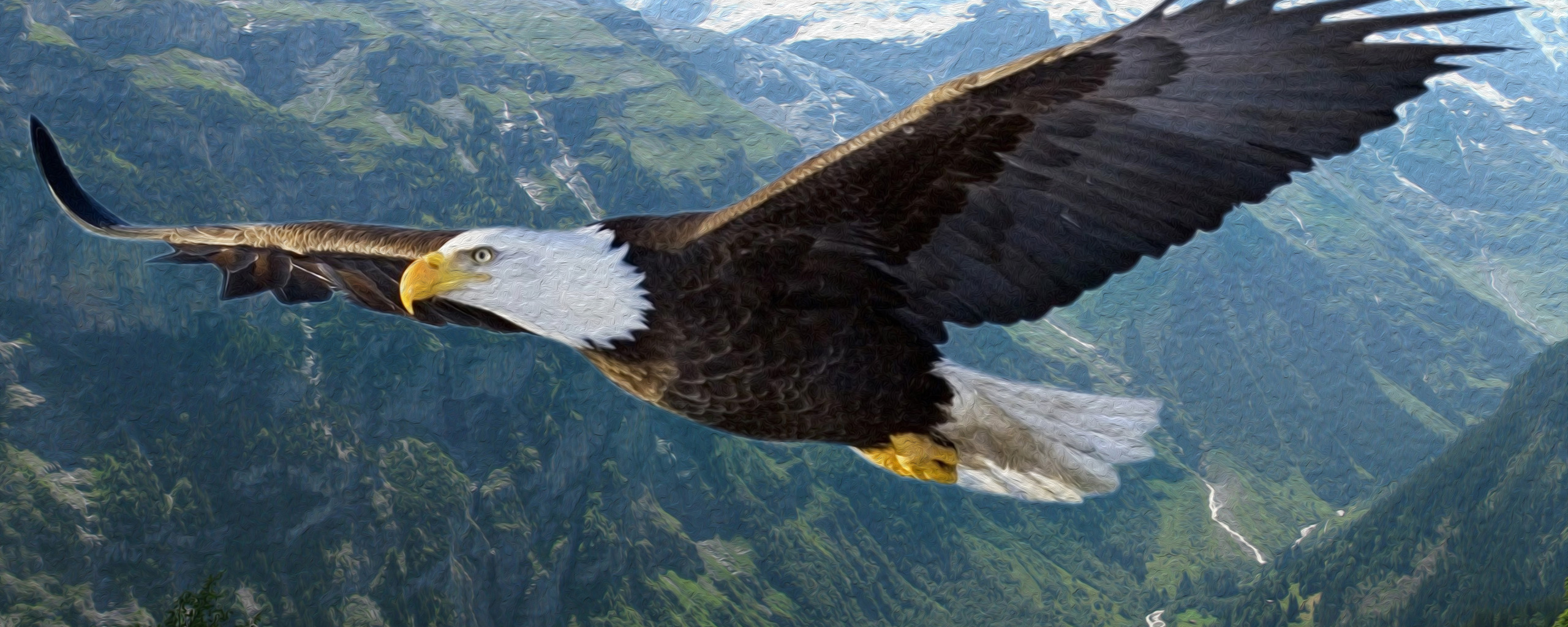 орел в горах дагестана