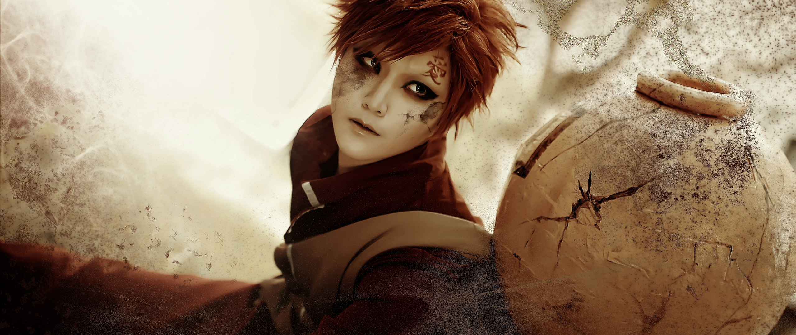 Скачать обои <b>песок</b>, naruto, cosplay, <b>gaara</b>, clamp90357, раздел прочее в раз...