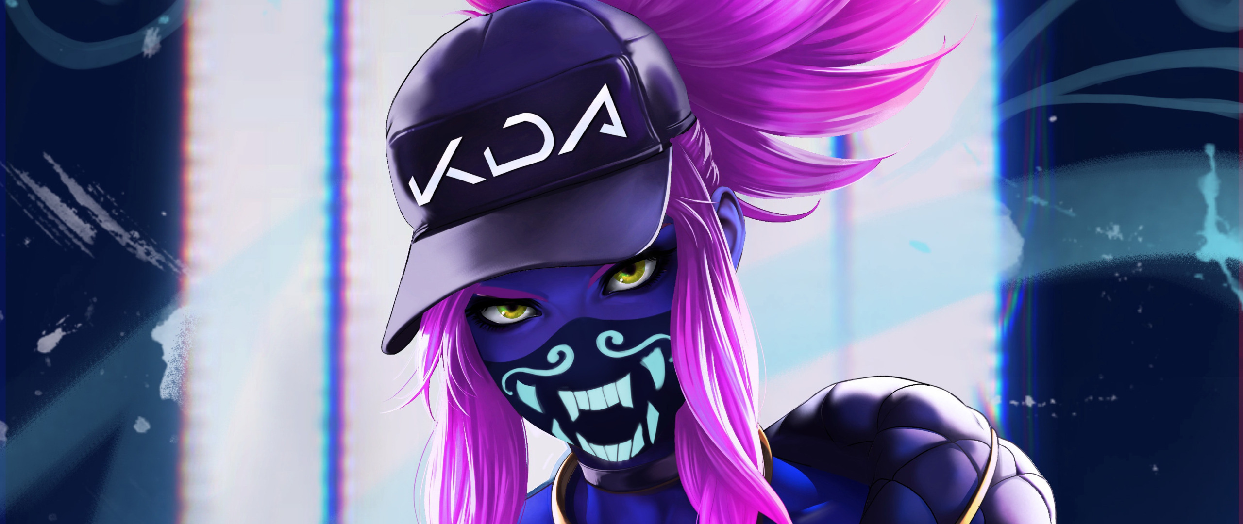 Розовая бандитка. Akali, кепка, League of Legends,. Кепка Акали КДА. Акали k/da неон. Лига легенд девушка в маске.