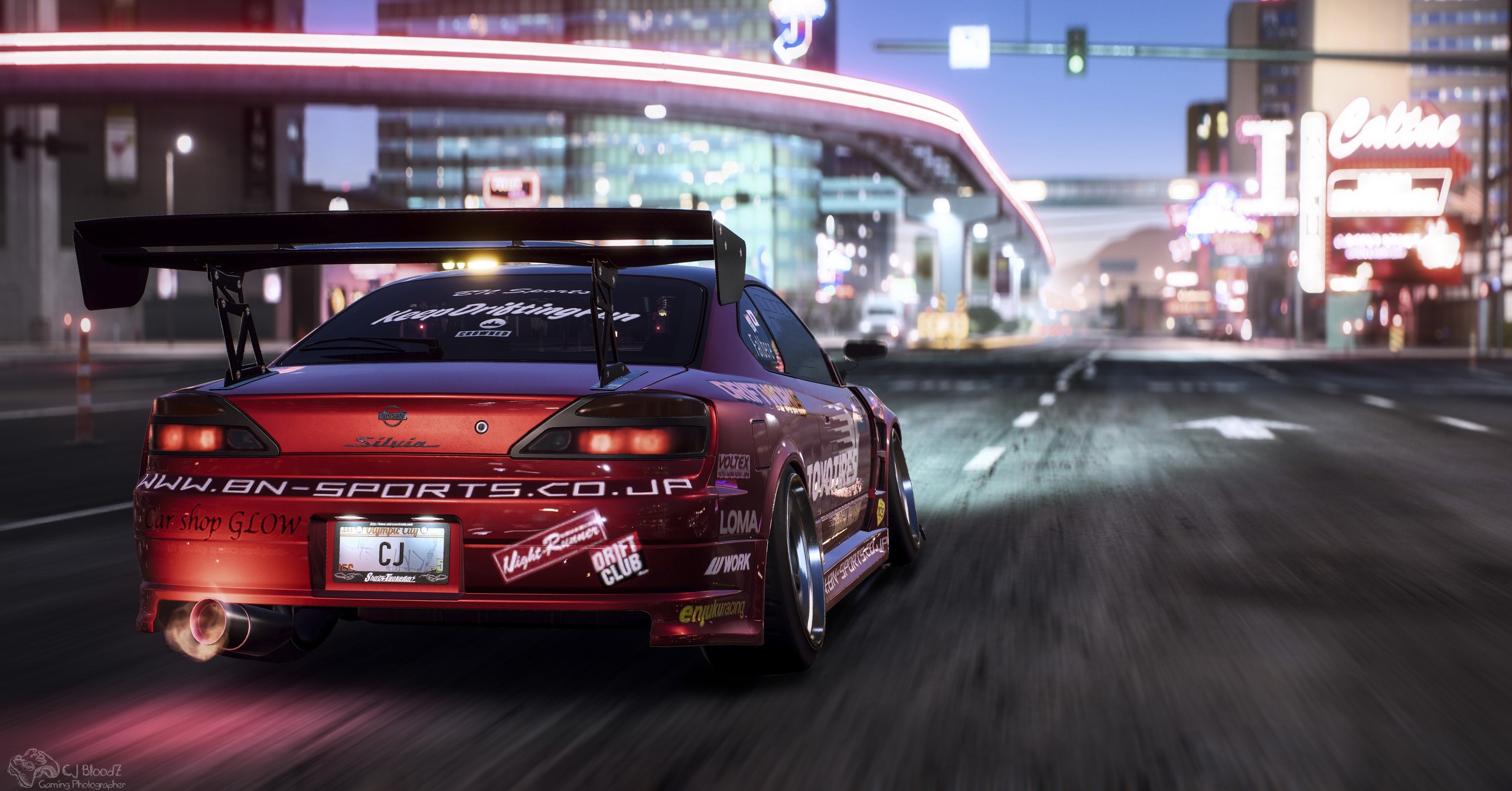 Обои Silvia, Nissan, NFS, tuning, Electronic Arts, Need For Speed Payback  на телефон и рабочий стол, раздел игры, разрешение 2560x1340 - скачать