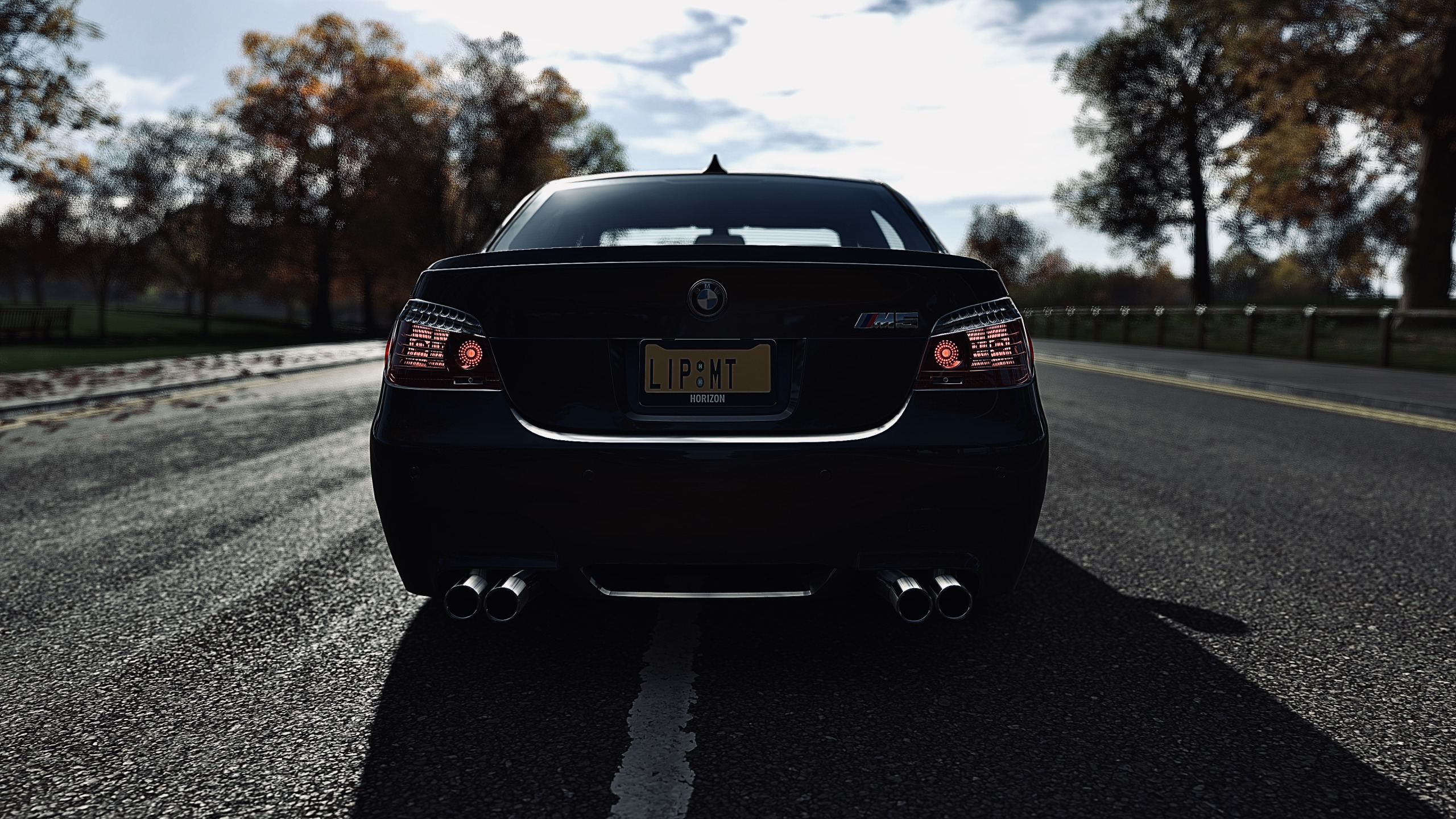 Скачать обои HDR, BMW, Fall, Game, E60, 5er, UHD, M5, раздел игры в  разрешении 2560x1440