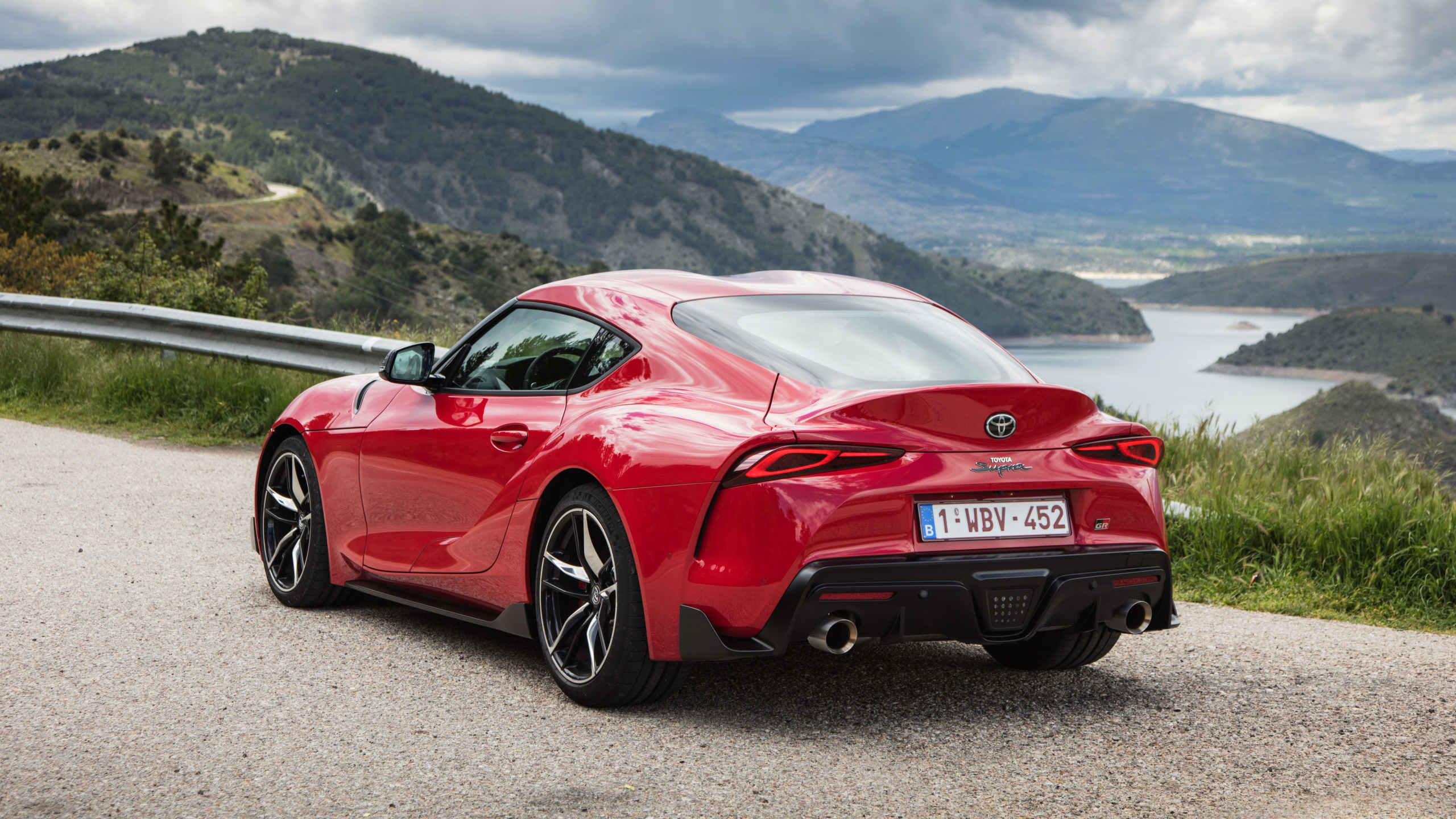 Toyota Supra a90 Red