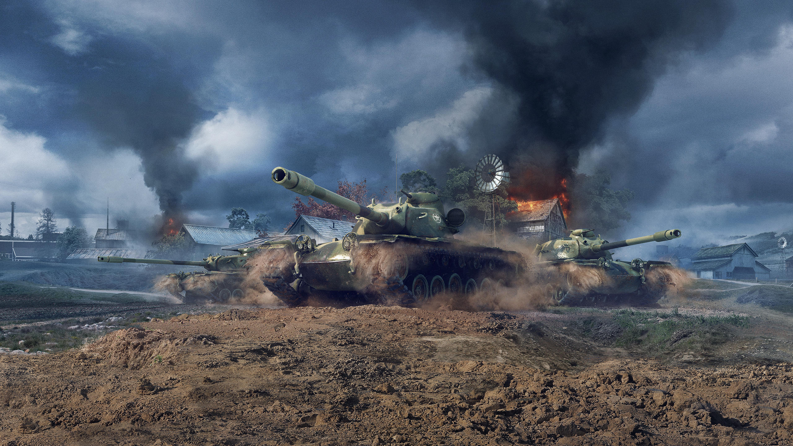 Скачать обои World of Tanks, Мир Танков, T110E5, Wargaming Net, WoTB, Blitz,  WoT: Blitz, World of Tanks: Blitz, раздел игры в разрешении 2560x1440