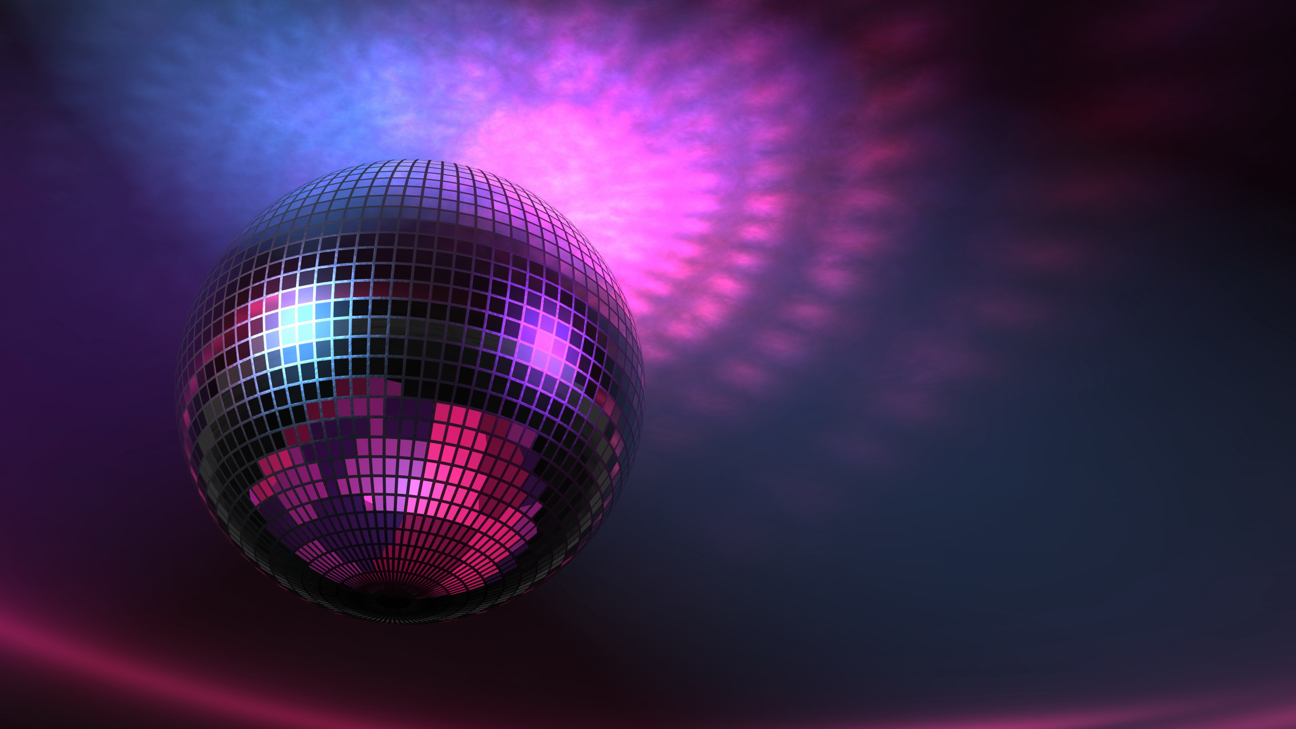 Скачать обои Music, Disco Ball, Обои На Рабочий Стол, раздел музыка в  разрешении 2560x1440