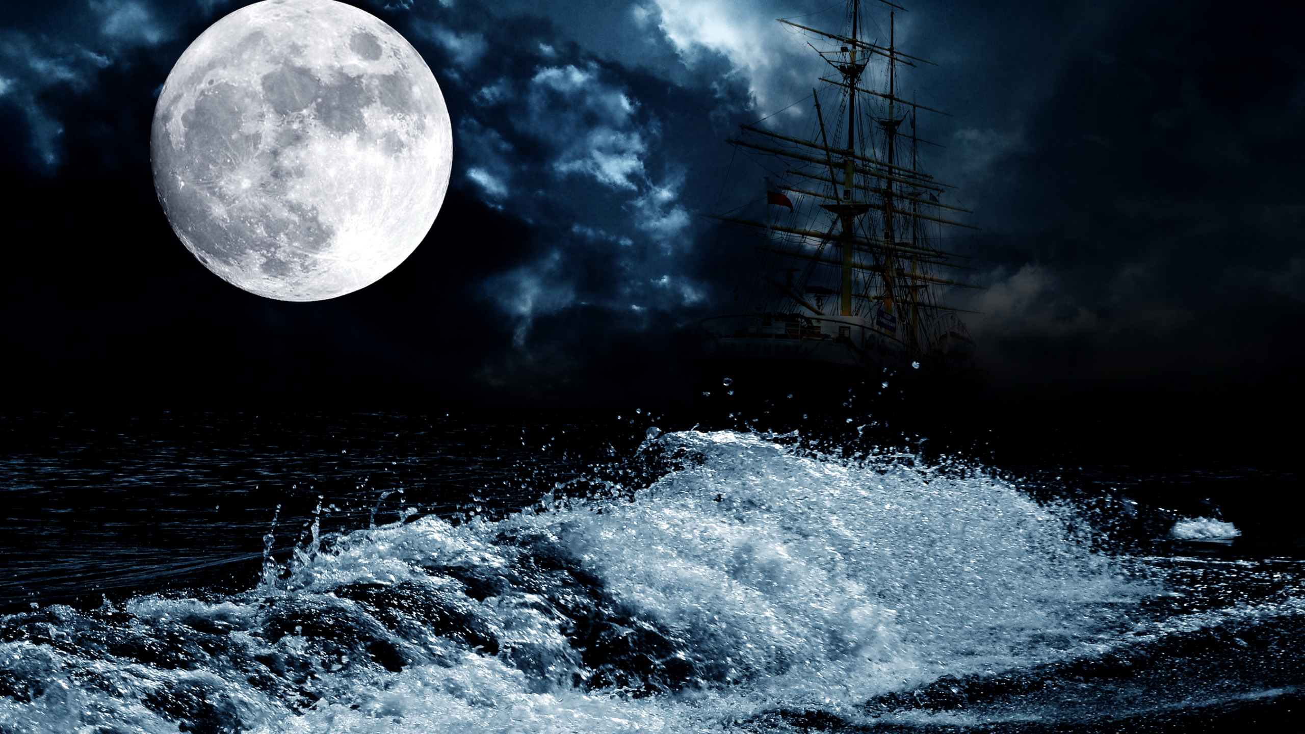 Ночное море. Ночь Луна. Море шторм. Луна и море. Слушать песни лунная ночь