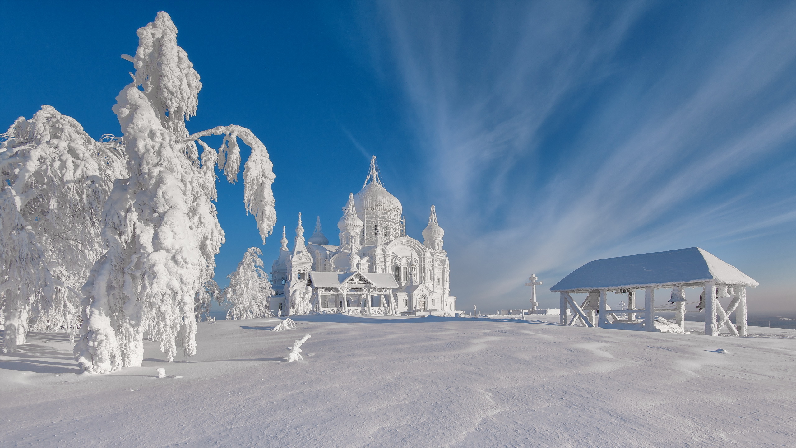 барселона в снегу