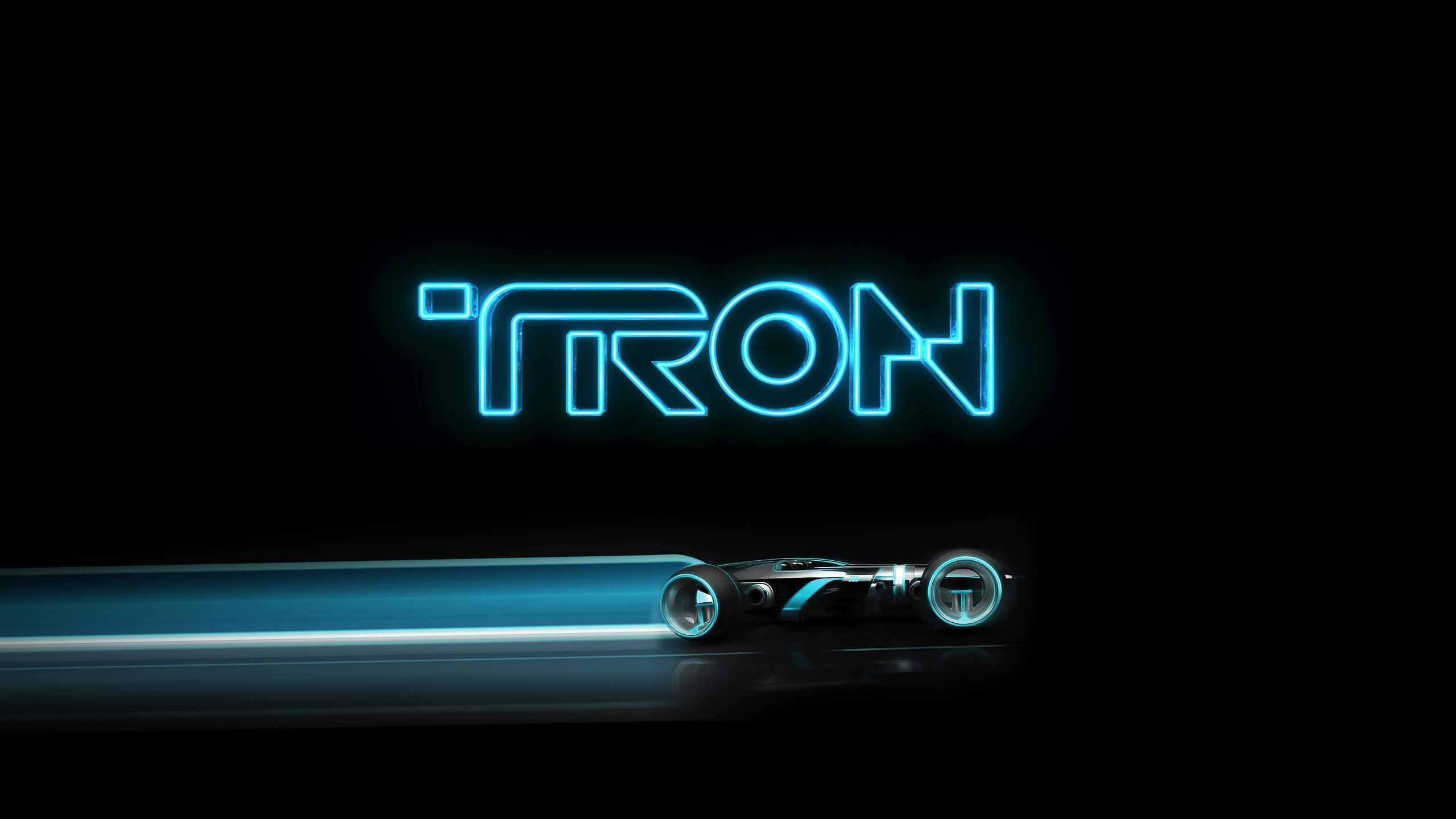 Обои Гонки, Tron, Трон, The Legacy на телефон и рабочий стол, раздел  фильмы, разрешение 2560x1440 - скачать