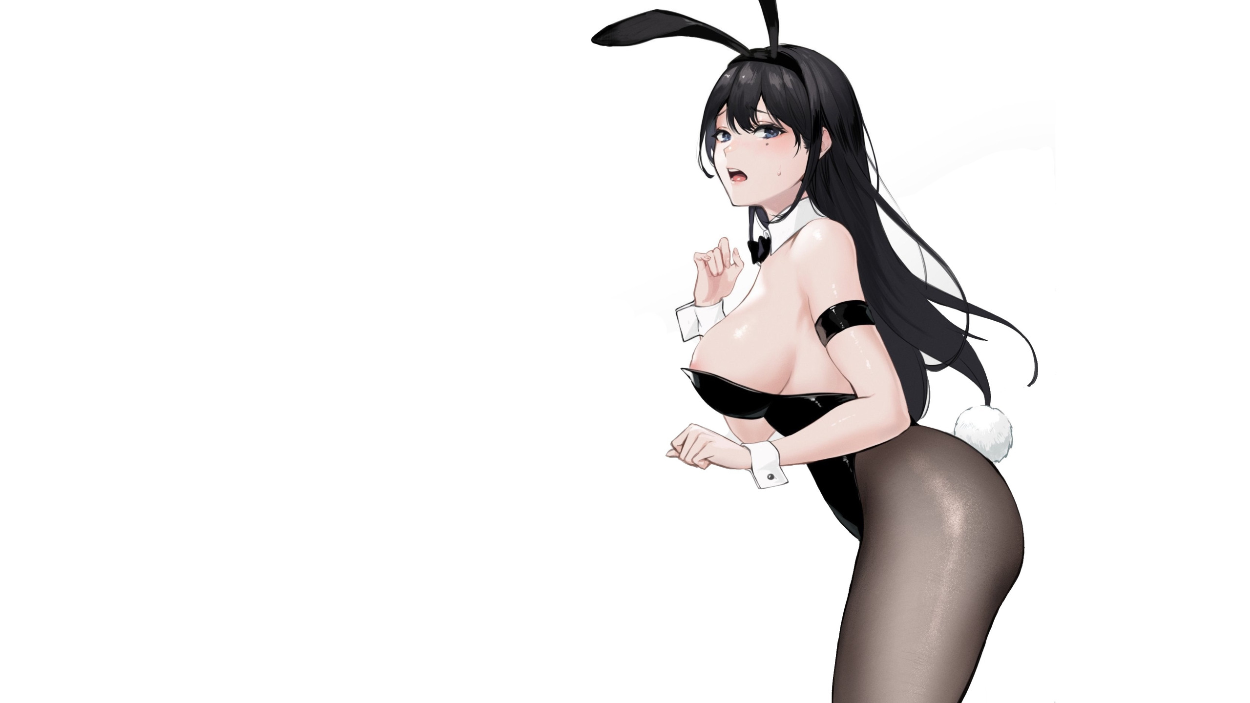 Скачать обои girl, ass, Sexy, boobs, anime, butt, bunny, bunny girl, раздел  сэйнэн в разрешении 2560x1440