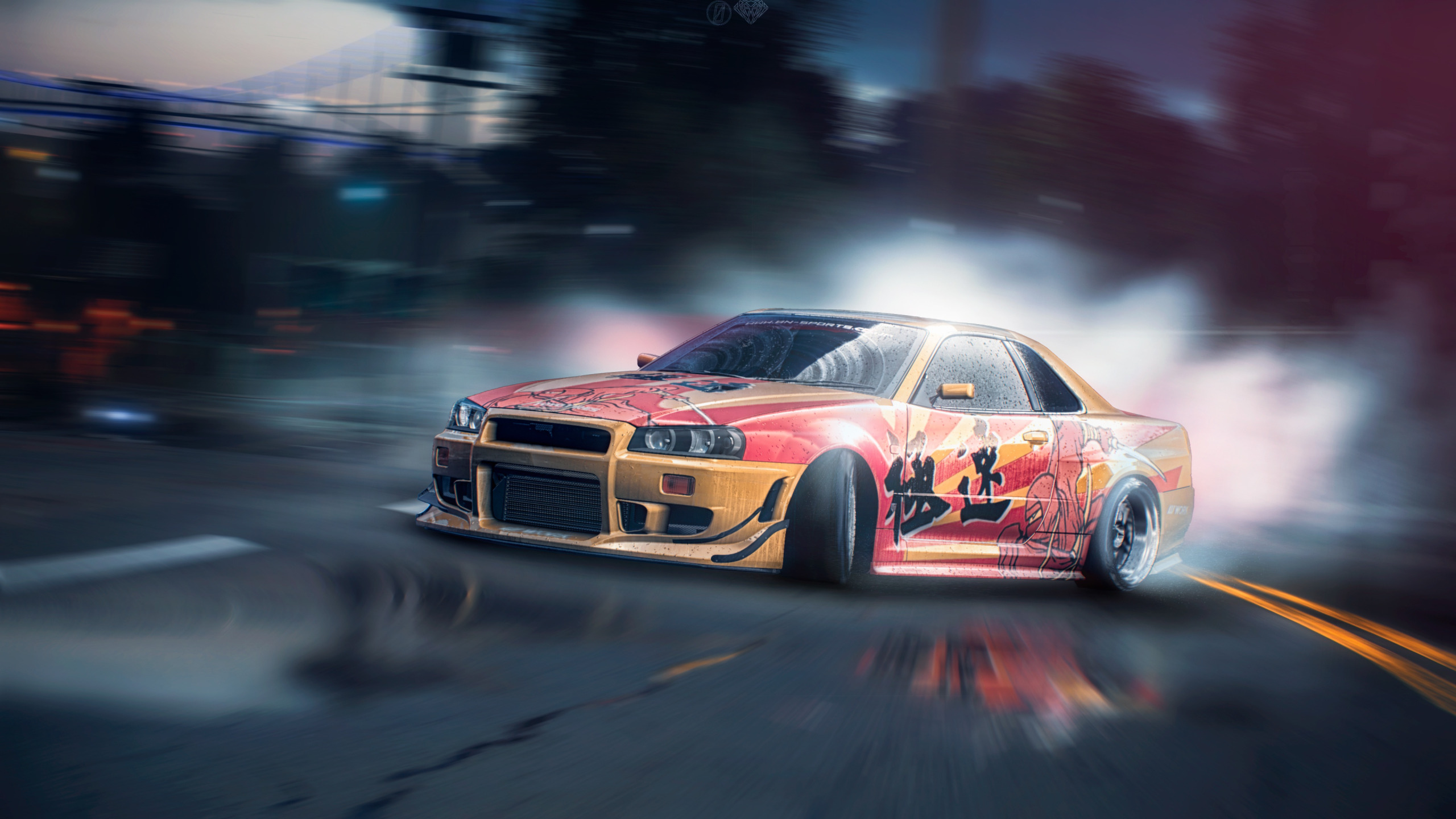 Nissan Skyline r34 в играх