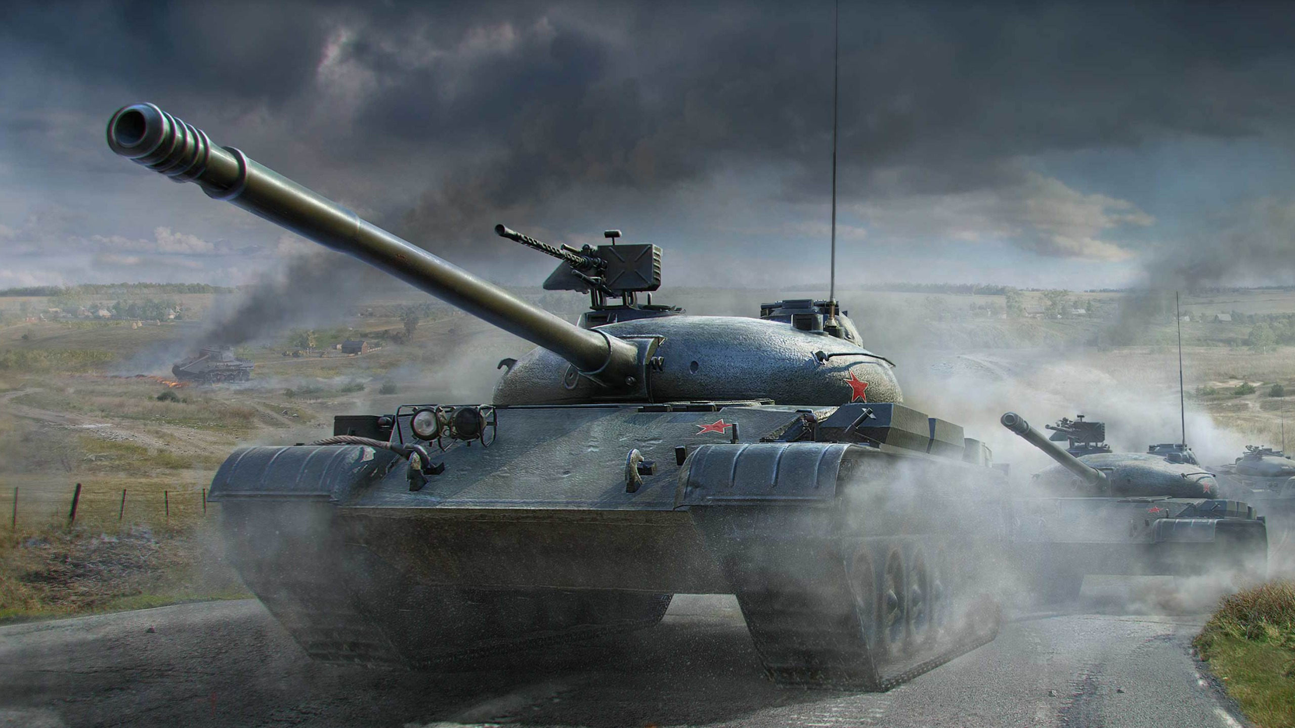 Скачать обои World of Tanks, Мир Танков, Wargaming Net, Объект 140, WoTB,  Blitz, WoT: Blitz, World of Tanks: Blitz, раздел игры в разрешении 2560x1440