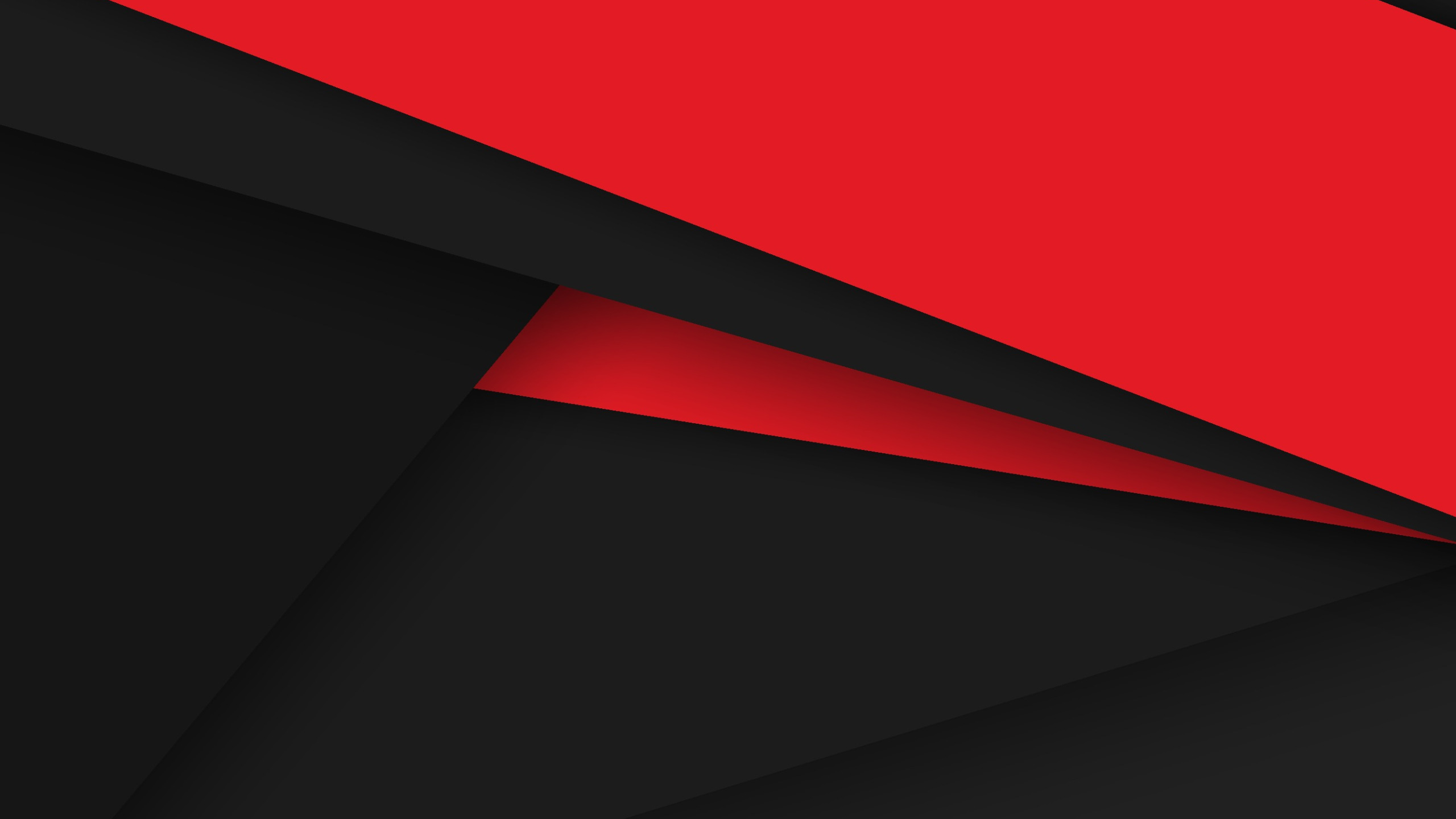 Скачать обои Android, Red, Design, Black, 5.0, Line, Colors, Lollipop,  раздел абстракции в разрешении 2560x1440