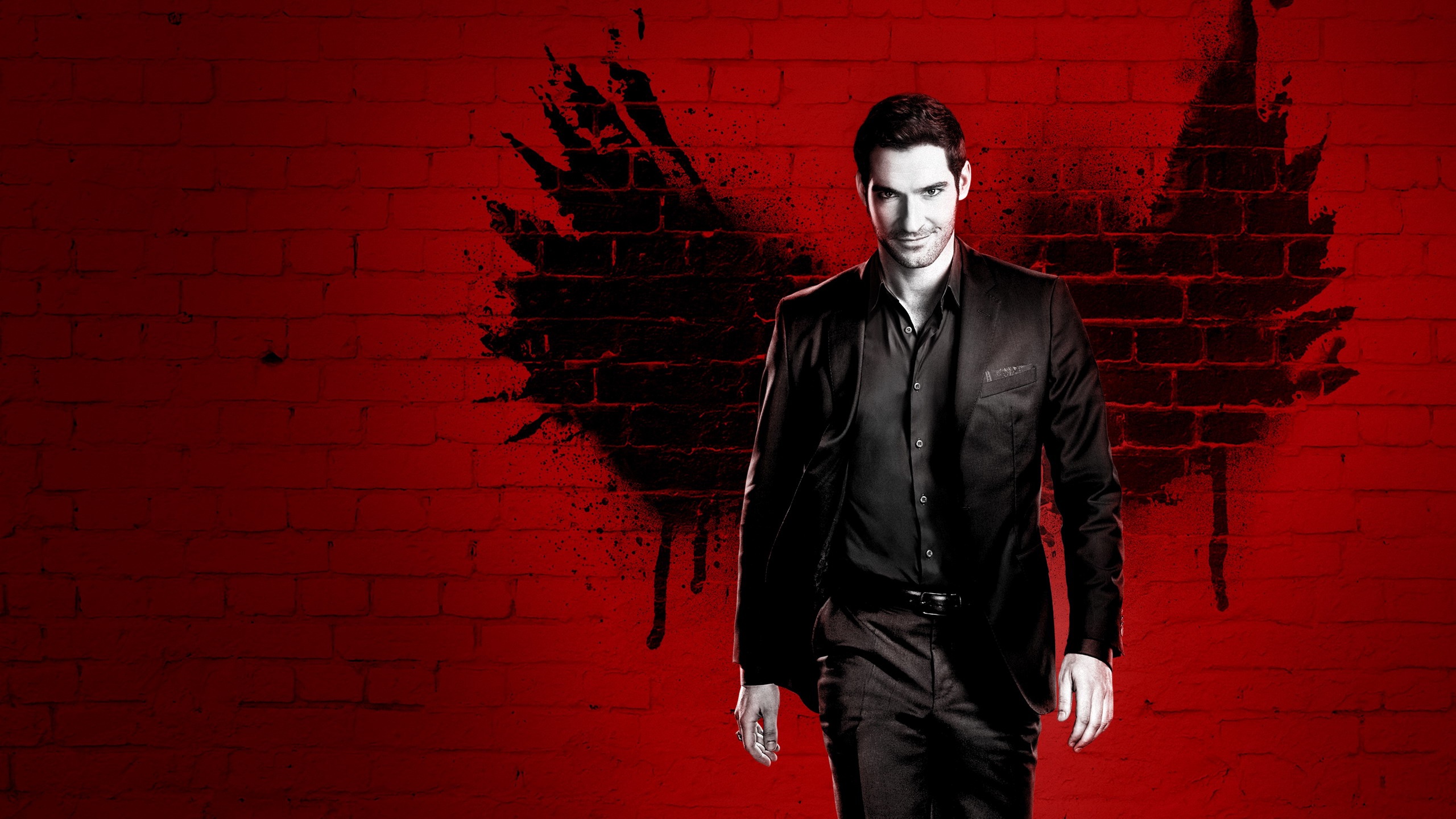 Обои крылья, мужчина, Lucifer, Люцифер, Lucifer (сериал) на телефон и  рабочий стол, раздел фильмы, разрешение 2560x1440 - скачать