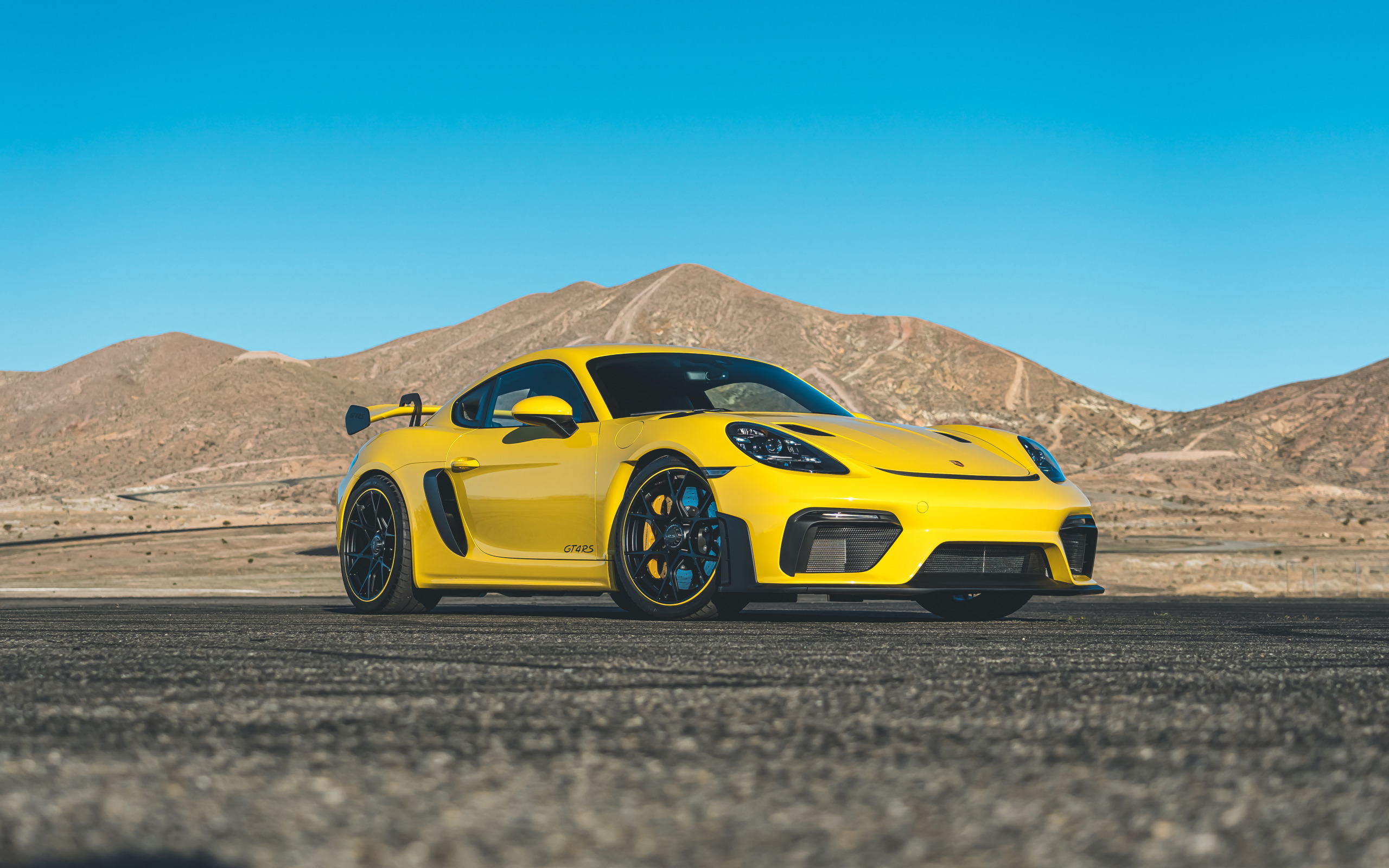 Porsche Cayman 4k