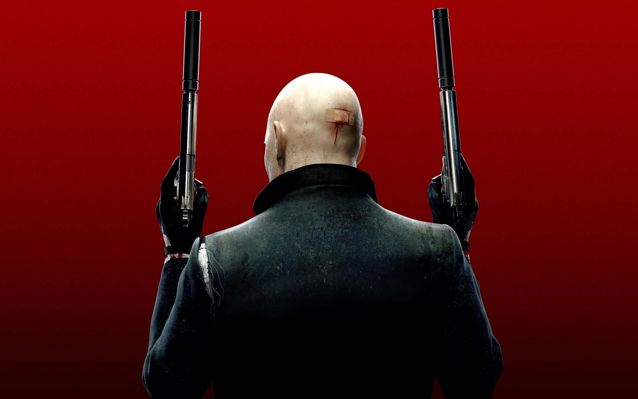 Обои Пистолеты, Hitman: Absolution, затылок на телефон и рабочий стол,  раздел игры, разрешение 2560x1600 - скачать