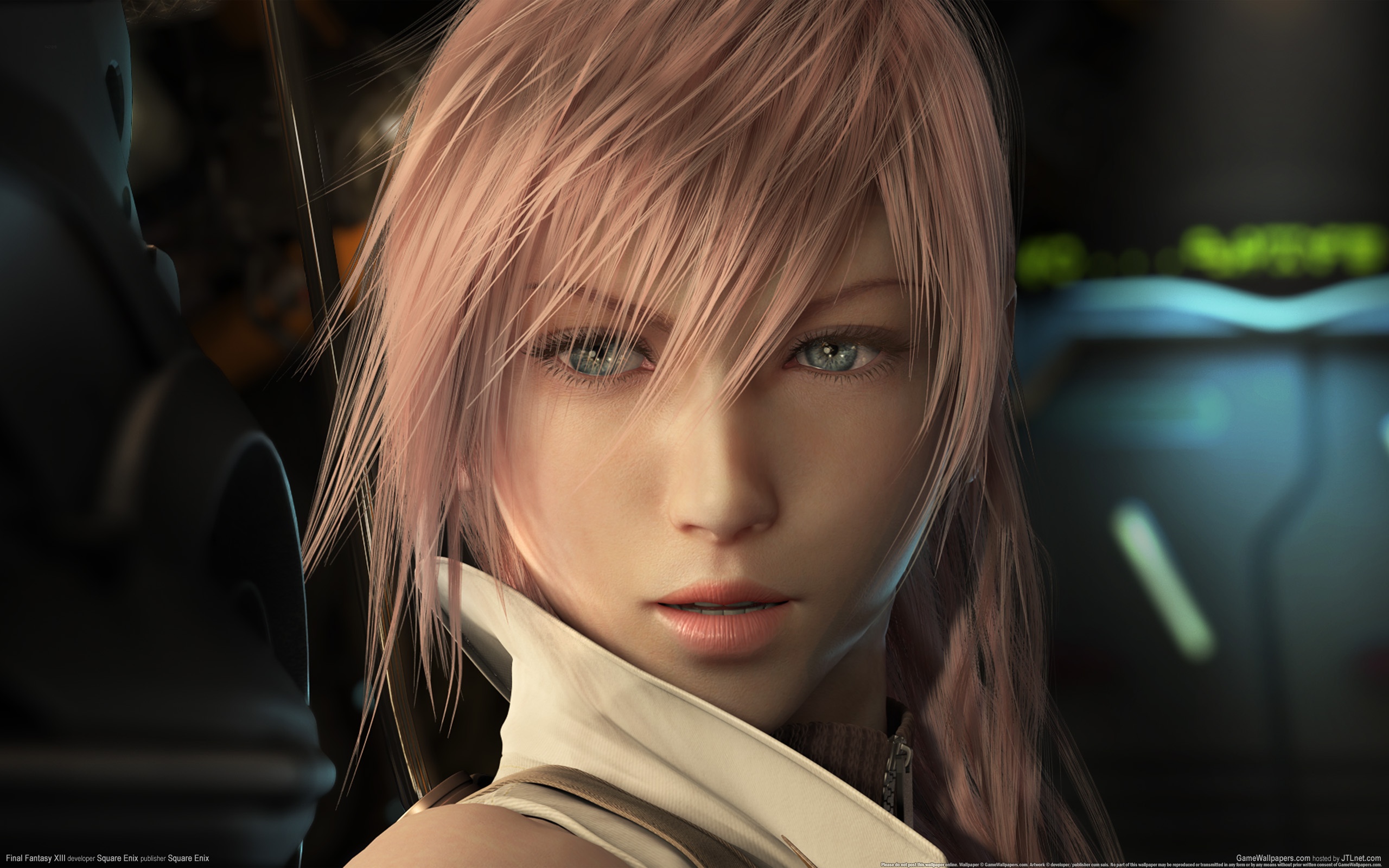 Скачать обои Солдат Армии Кокона, Лайтнинг, Final Fantasy XIII, Последняя  Фантазия 13, Lightning, раздел игры в разрешении 2560x1600