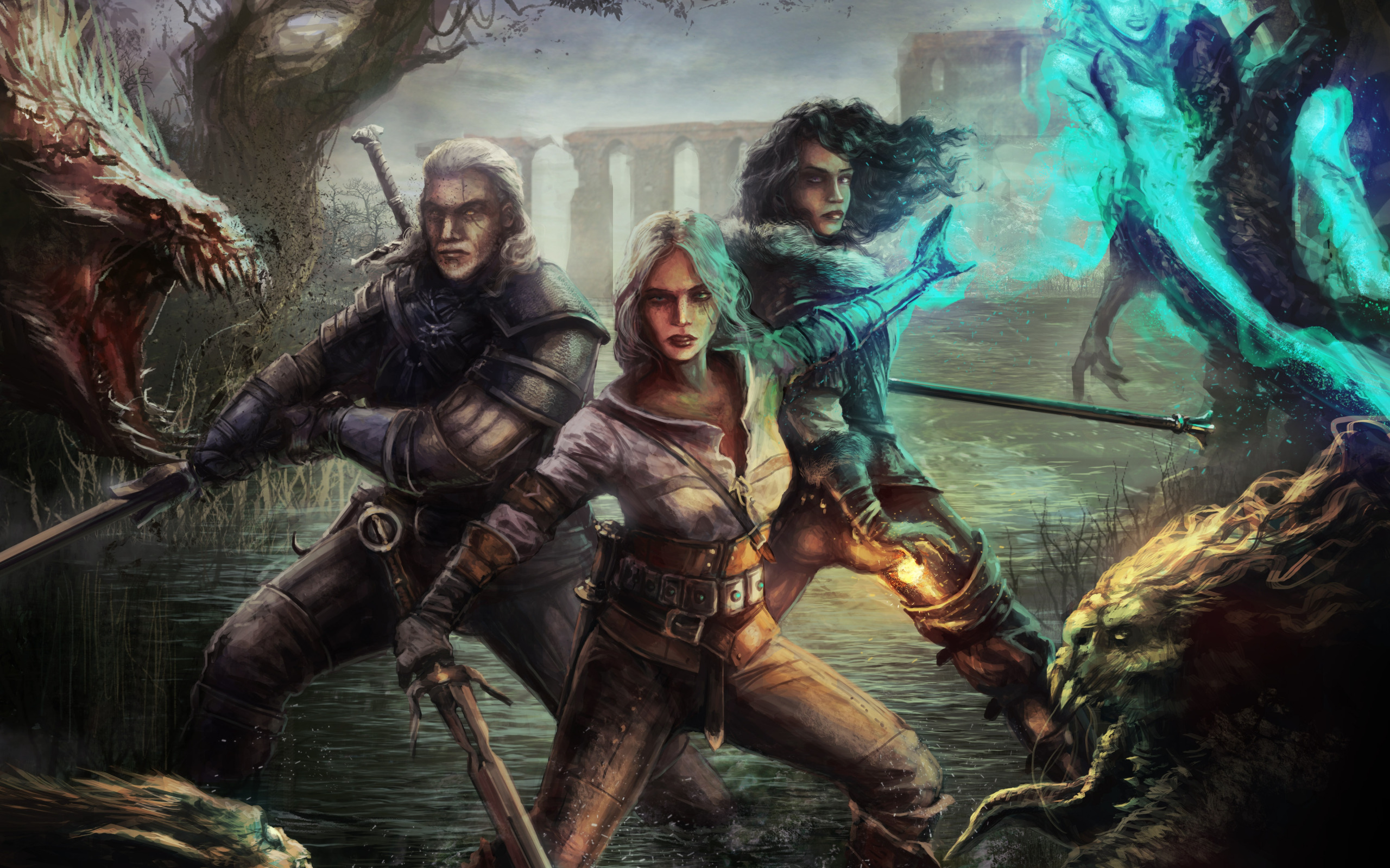 The witcher 3 art фото 13