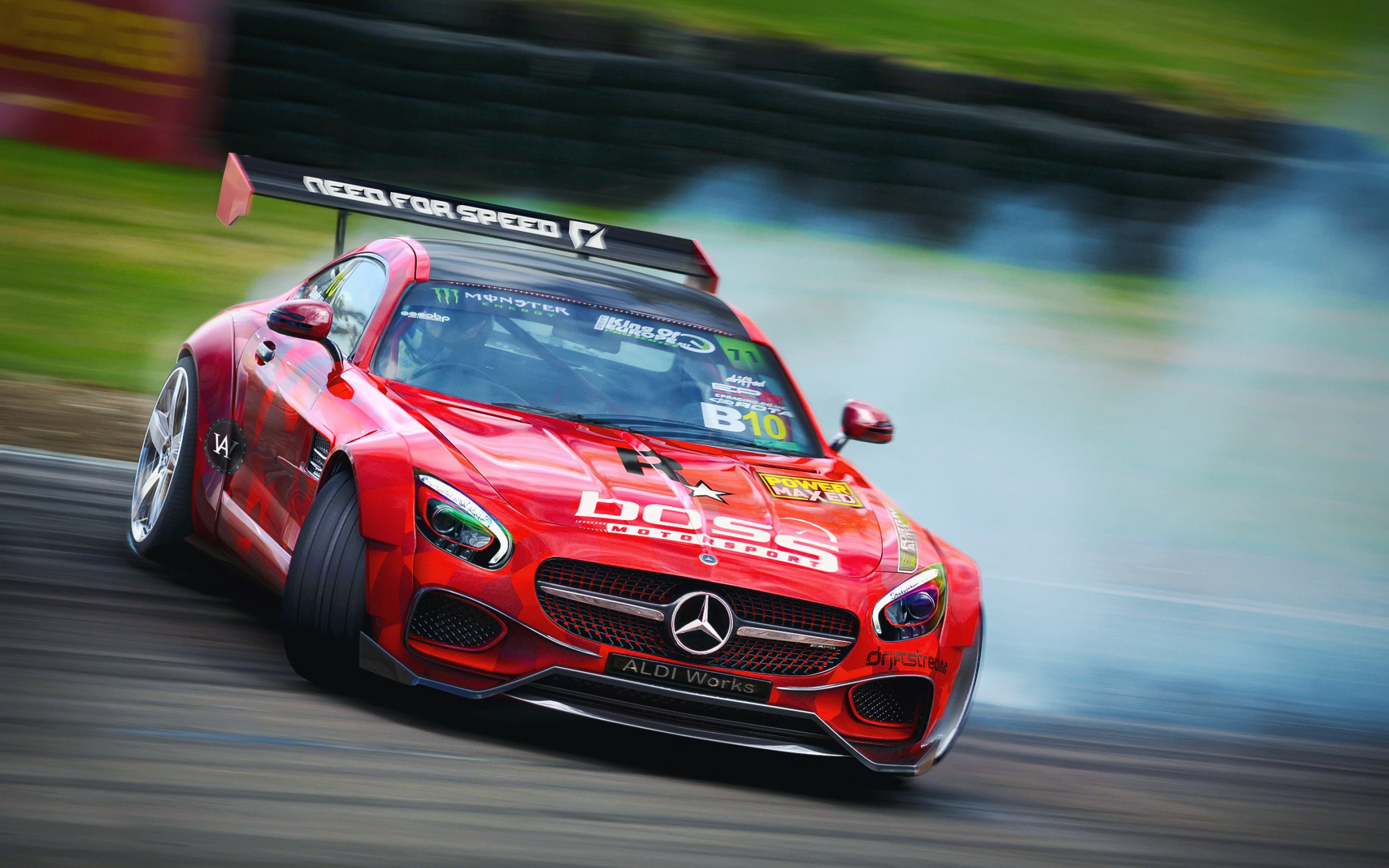 Mercedes SLS AMG Red