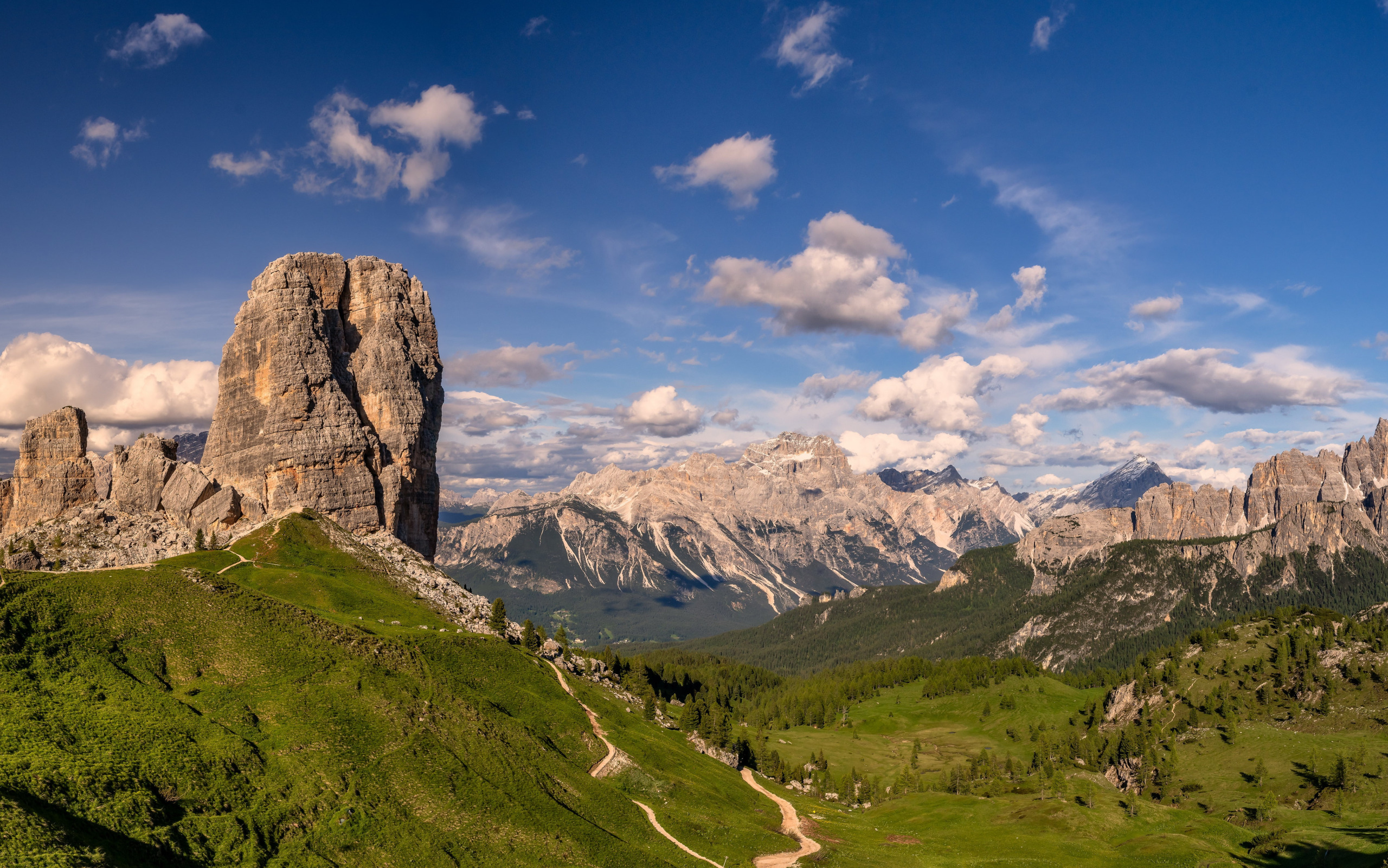 Панорама Италия Доломиты