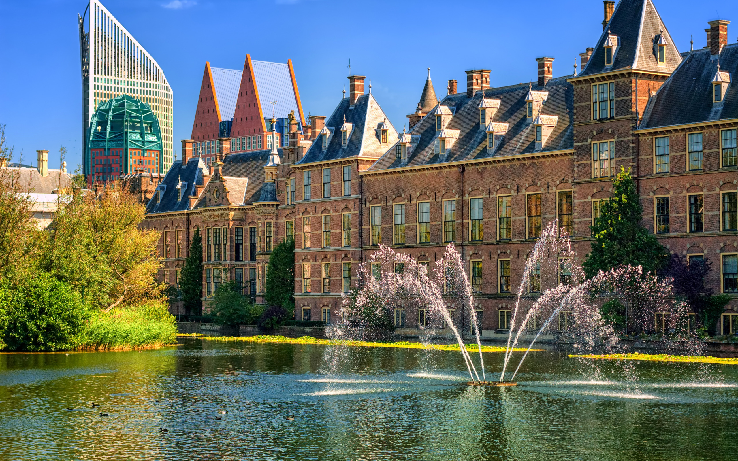 Гаага что это. Замок Бинненхоф. Бинненхоф Гаага. Королевство Нидерланды Гаага. Бинненхоф достопримечательности Нидерланд.