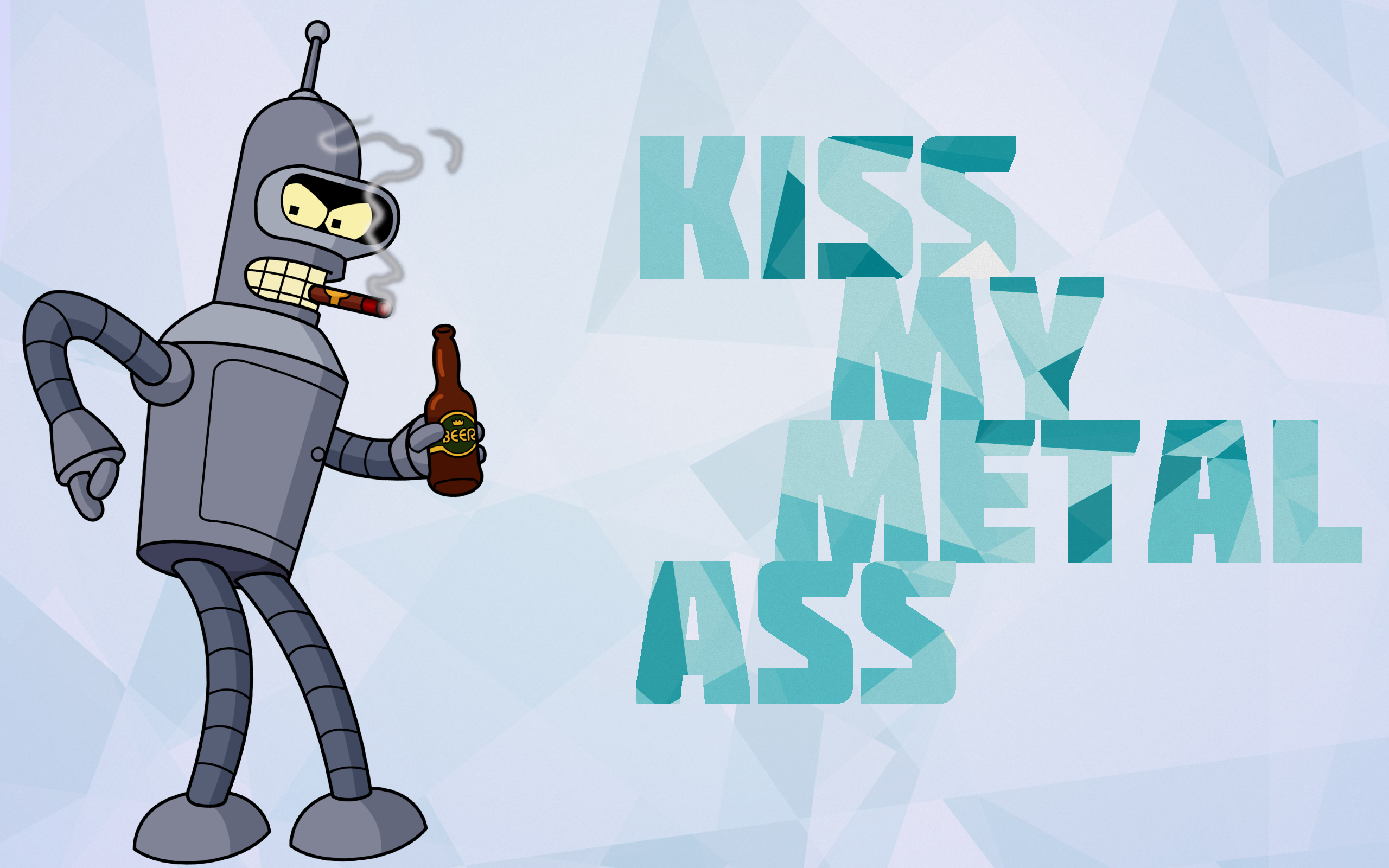 Обои Futurama, Bender, Fry на телефон и рабочий стол, раздел фильмы,  разрешение 2560x1600 - скачать