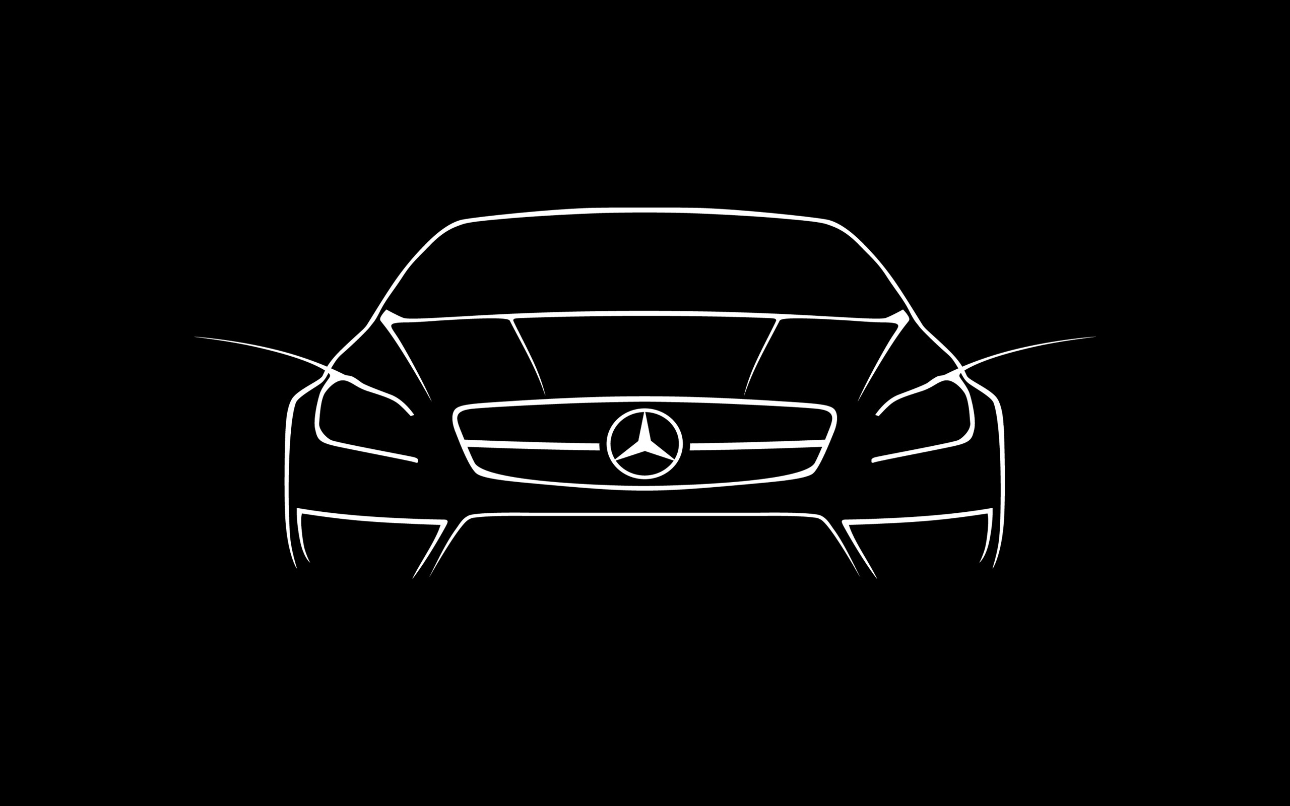 Обои white, amg, draw, cls, mercdedes, mercedes cls 63 amg на телефон и  рабочий стол, раздел mercedes, разрешение 2560x1600 - скачать