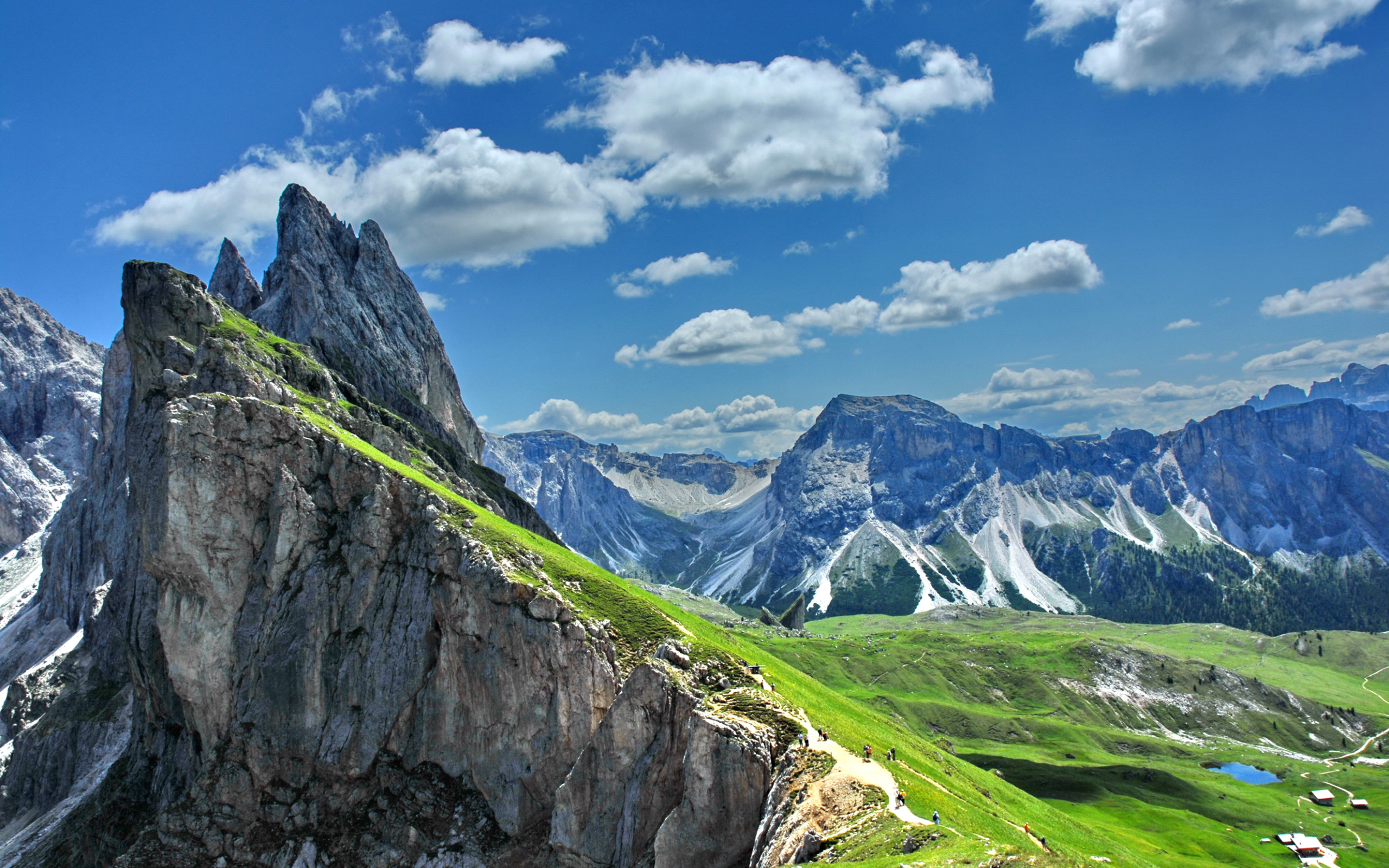 Панорама Доломитовые Альпы