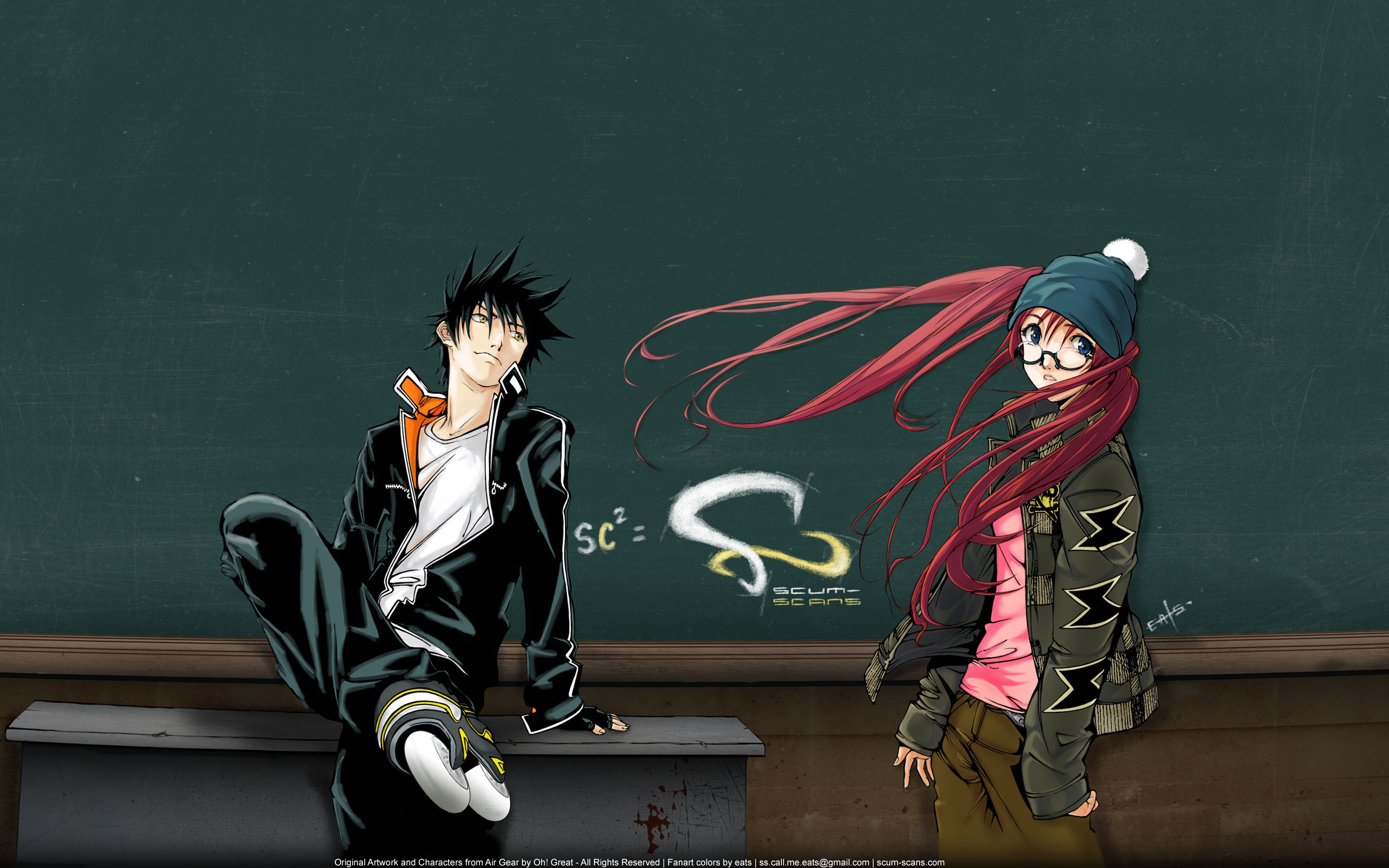 Обои Аниме, Anime, Air gear на телефон и рабочий стол, раздел аниме,  разрешение 2560x1600 - скачать