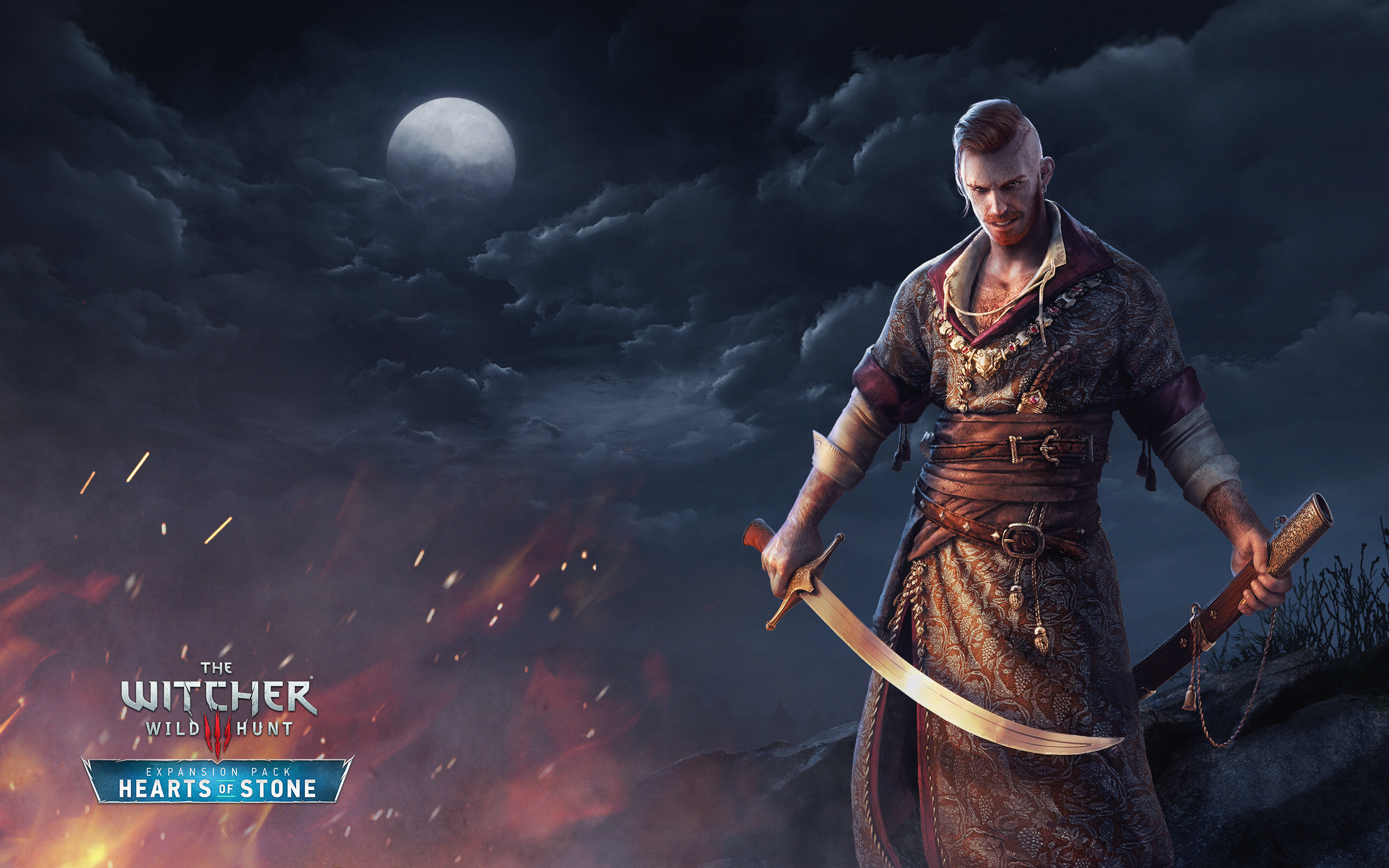 Скачать обои The Witcher, CD Projekt RED, The Witcher 3: Wild Hunt, The  Immortal, Olgierd von Everec, The Witcher 3: Heart of stone, раздел игры в  разрешении 2560x1600