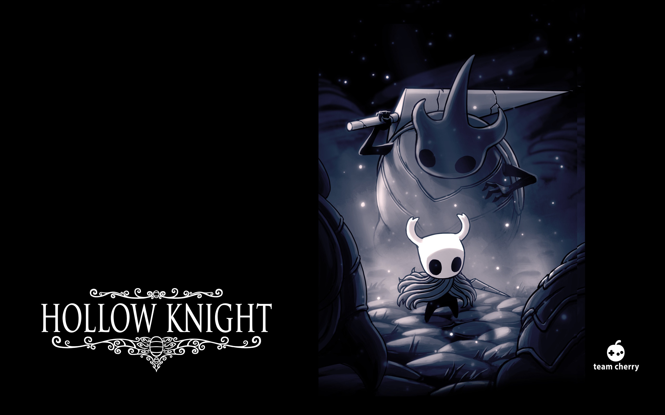 Обои Hollow Knight, Team Cherry, Watcher Knights на телефон и рабочий стол,  раздел игры, разрешение 2560x1600 - скачать