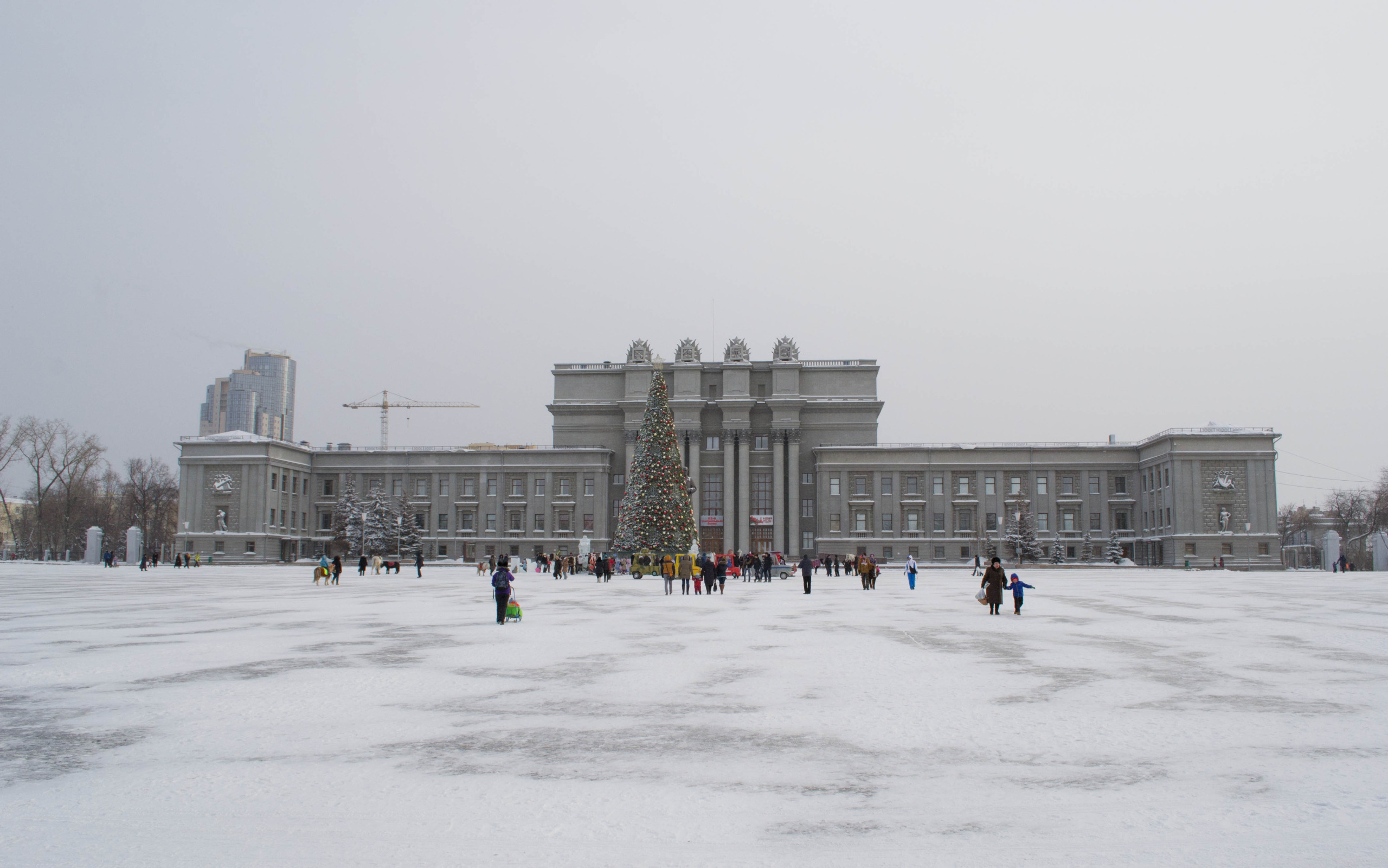 площадь куйбышева самара зима