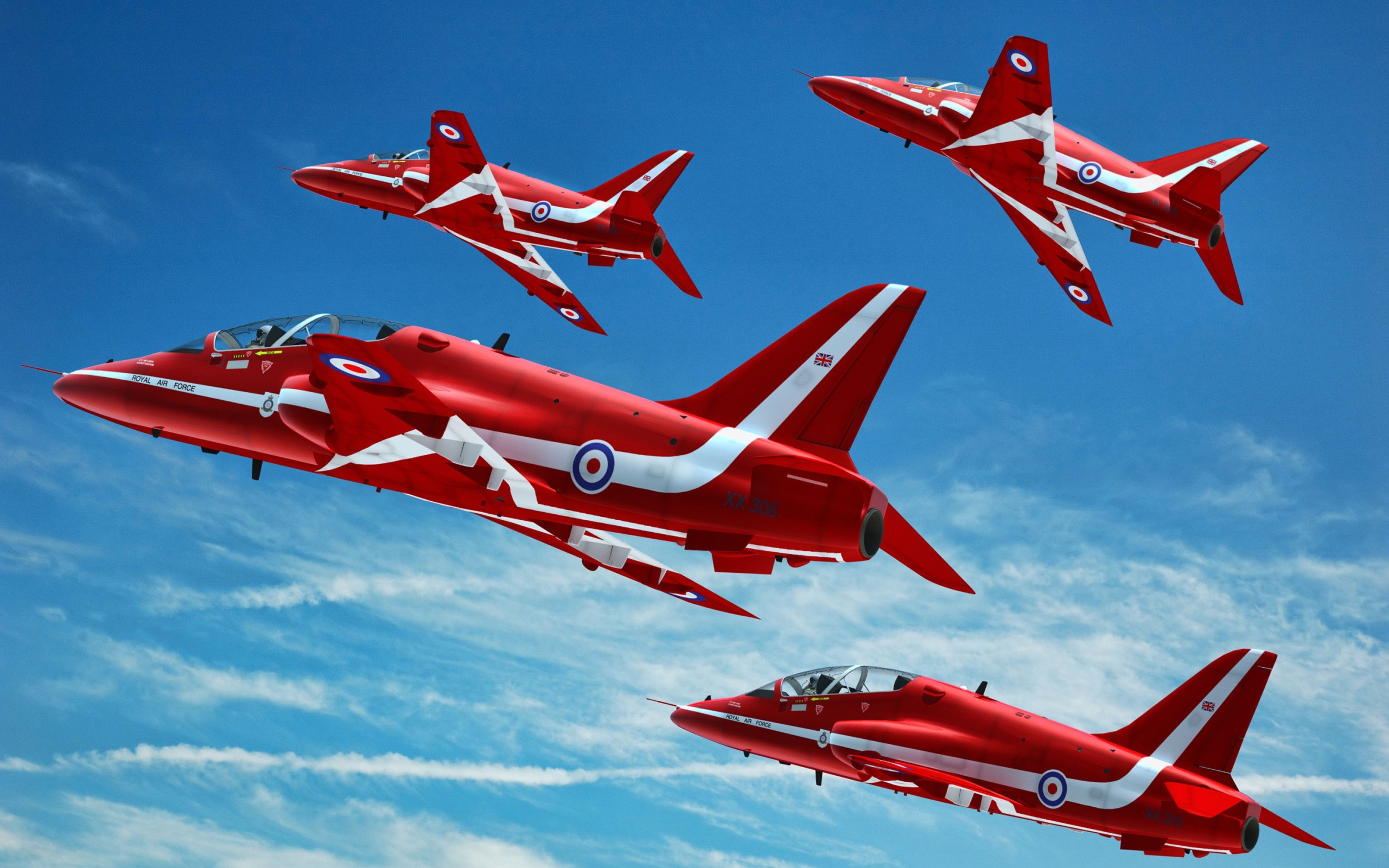 Red planes