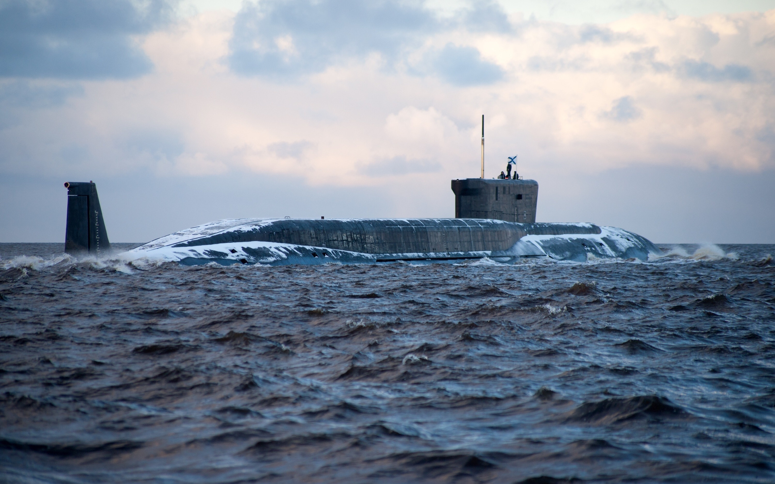 АПЛ Северного флота в Баренцевом море