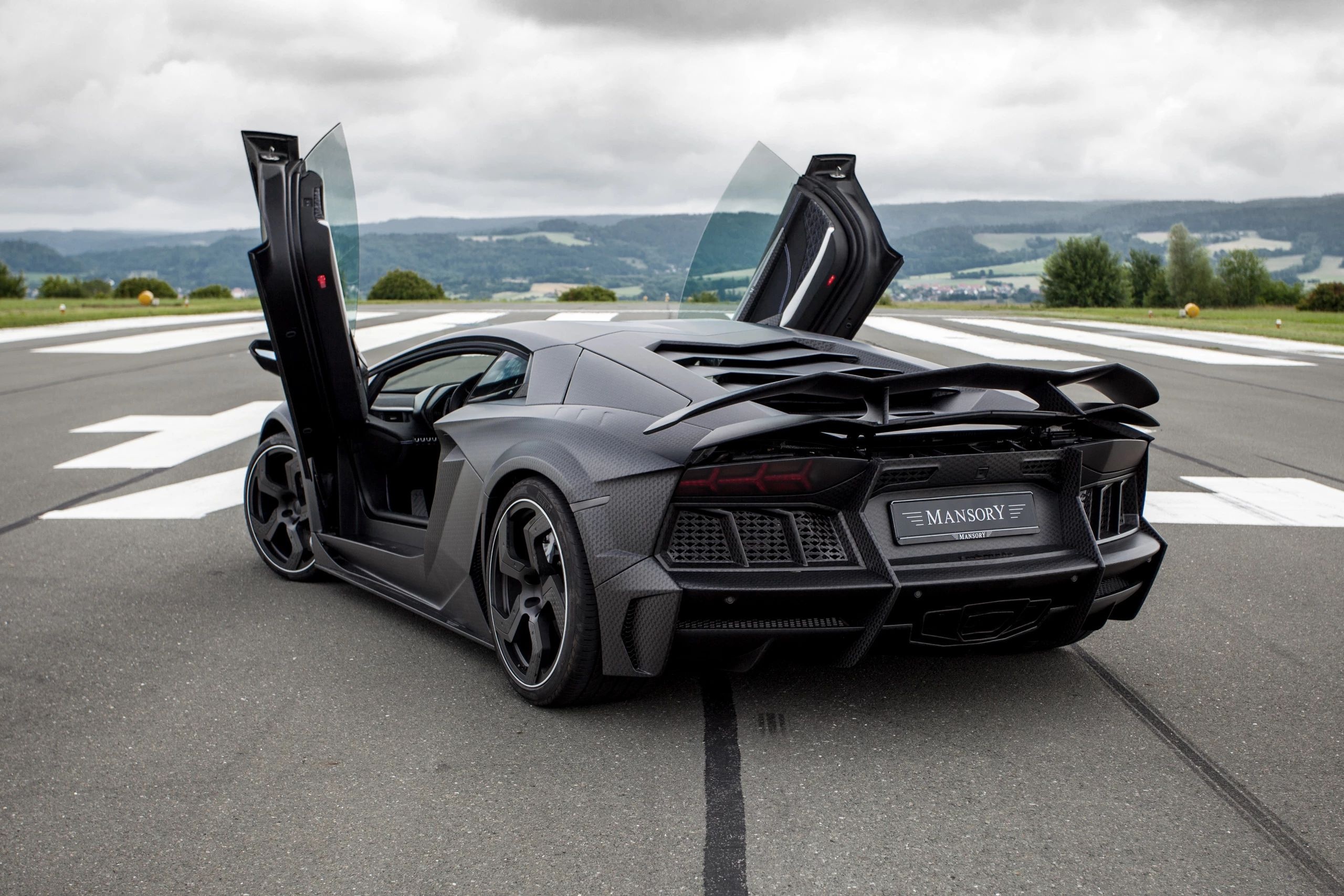 Lamborghini Aventador Mansory Red