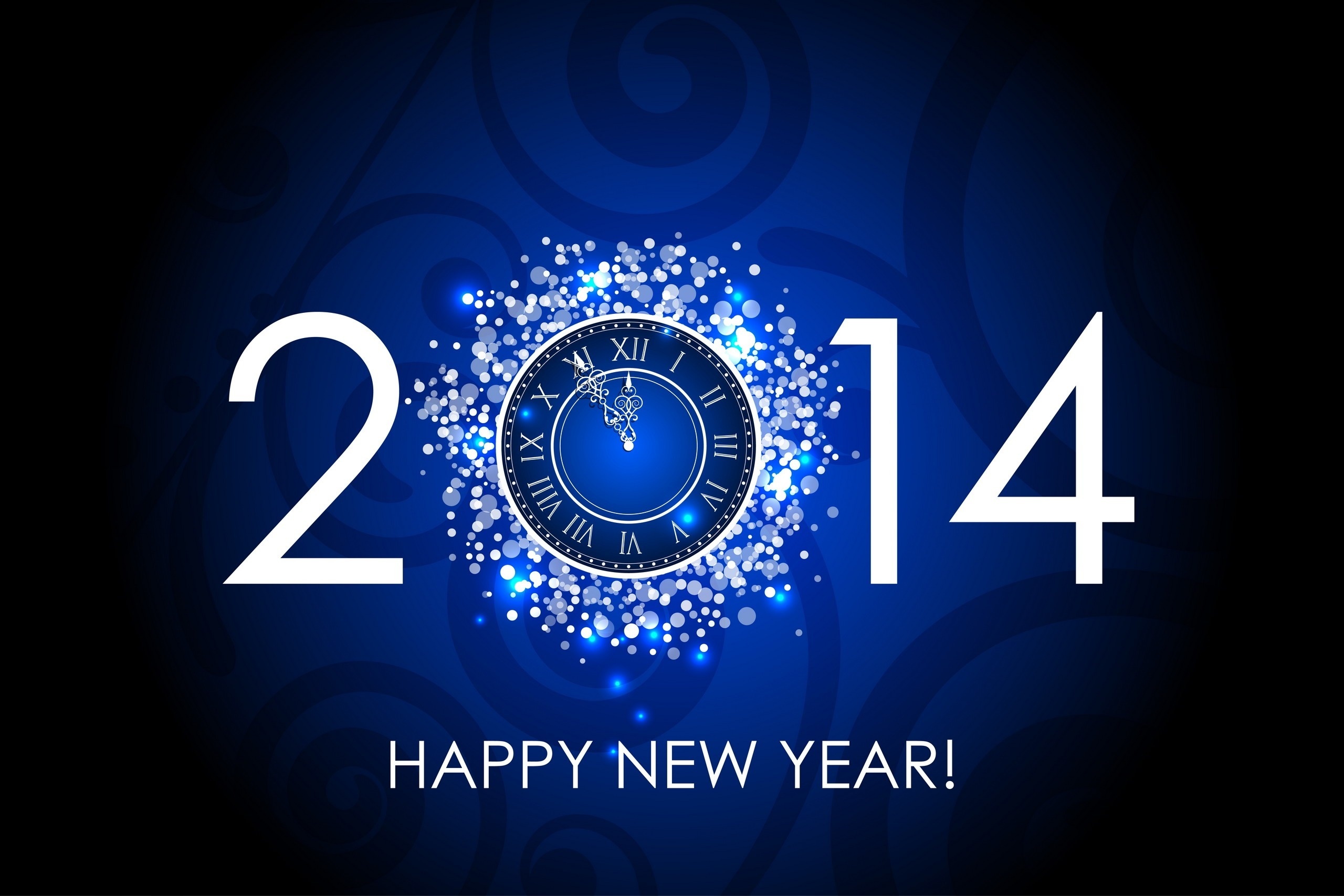 14 января 2014 год. Happy New year. Новый год 2014. Новогодний фон с часами. Новогодние часы фон.