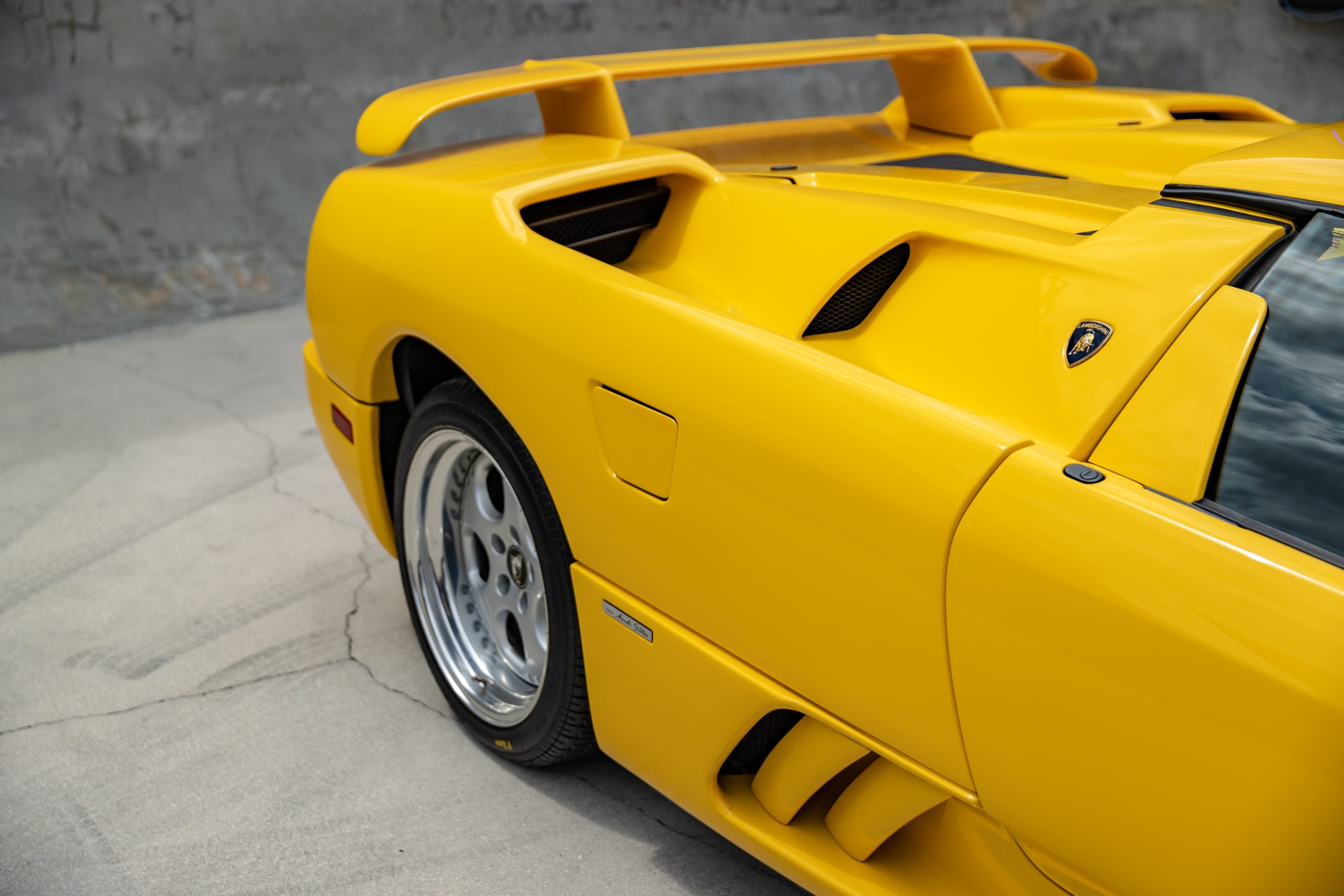 Lamborghini Diablo фары Слепые