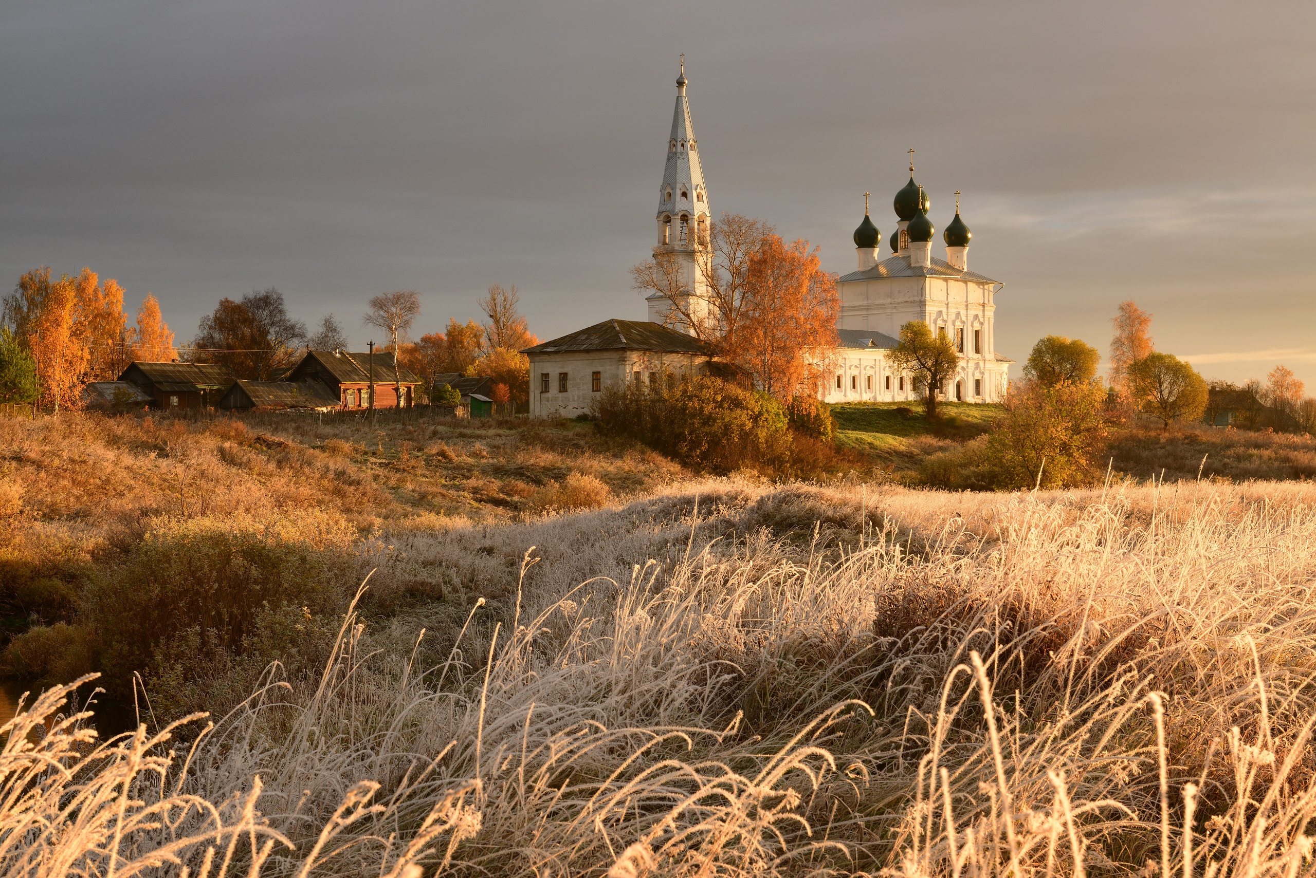 храмы в пейзажах россии