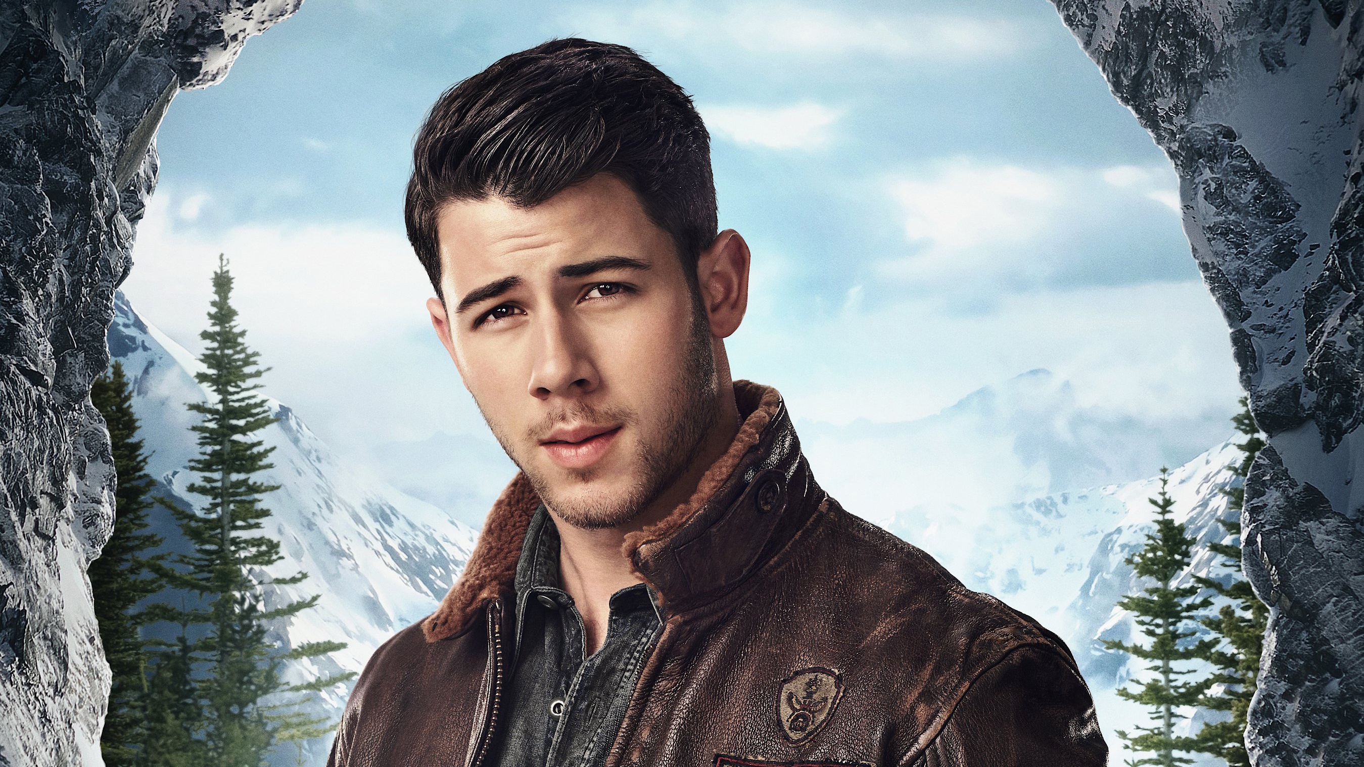 Обои взгляд, пилот, Nick Jonas, Ник Джонас, Джуманджи: Новый уровень,  Jumanji: The Next Level, Джефферсон Макдона на телефон и рабочий стол,  раздел фильмы, разрешение 2699x1518 - скачать