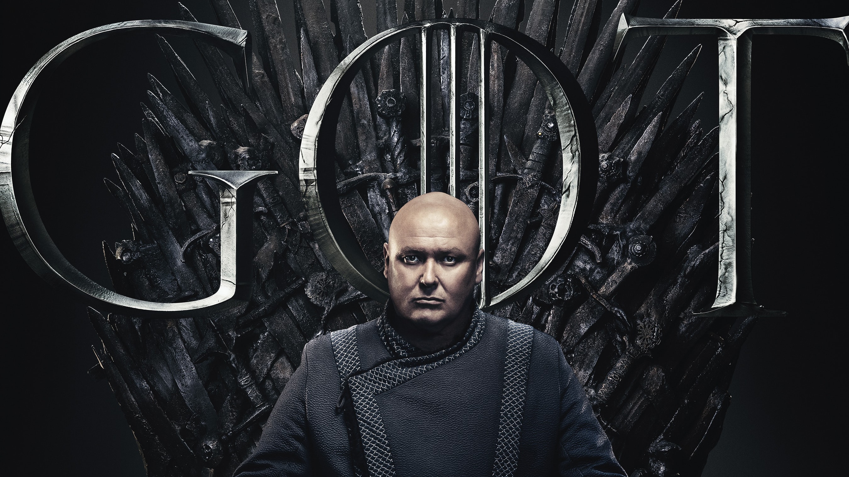 Обои трон, Игра Престолов, Game Of Thrones, Conleth Hill, Lord Varys, Лорд  Варис, Конлет Хилл на телефон и рабочий стол, раздел фильмы, разрешение  2700x1519 - скачать