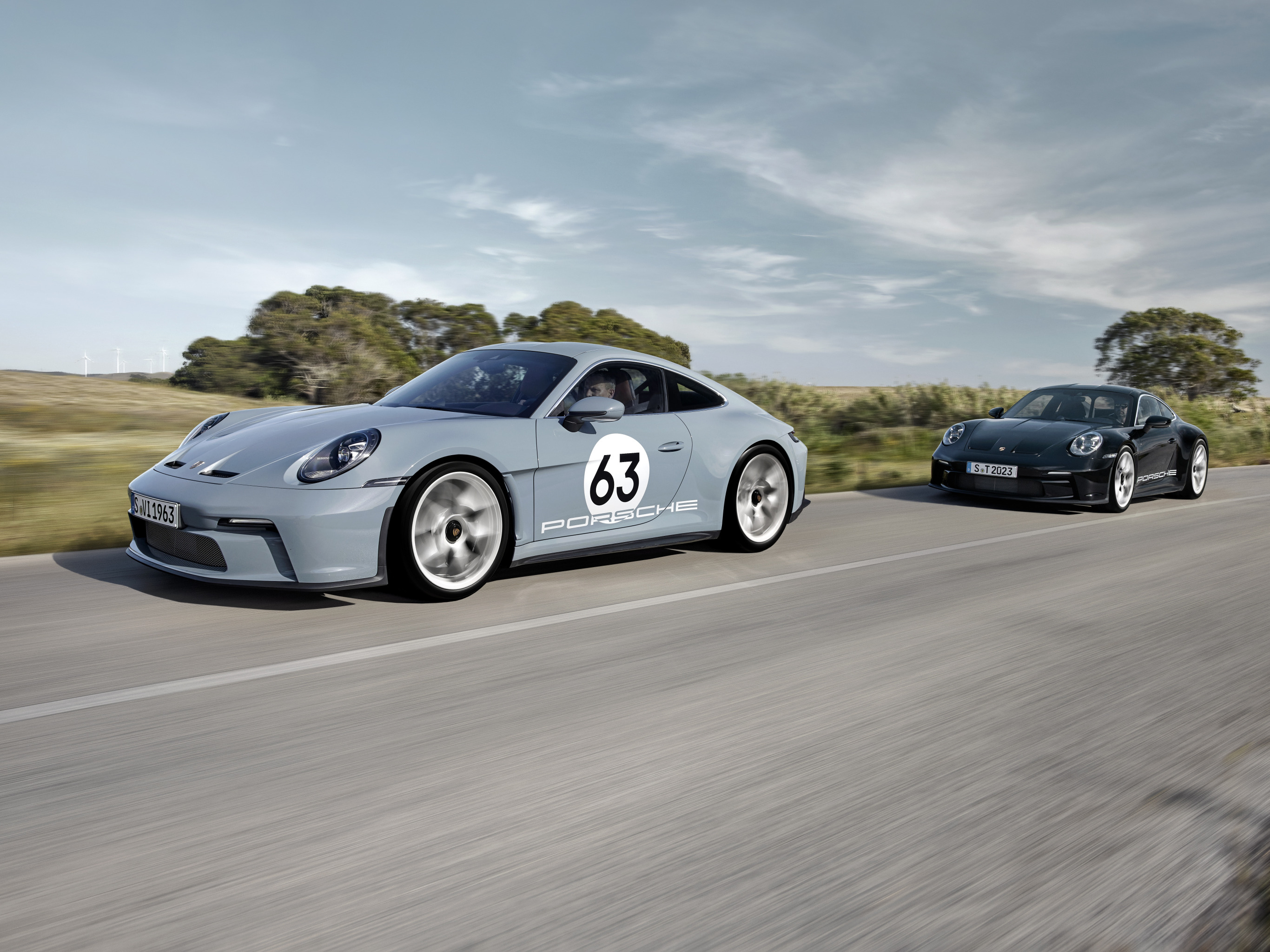 911, Porsche, road, cars, drive, Porsche 911 S/T Heritage Design Package, Porsche 911 S/T