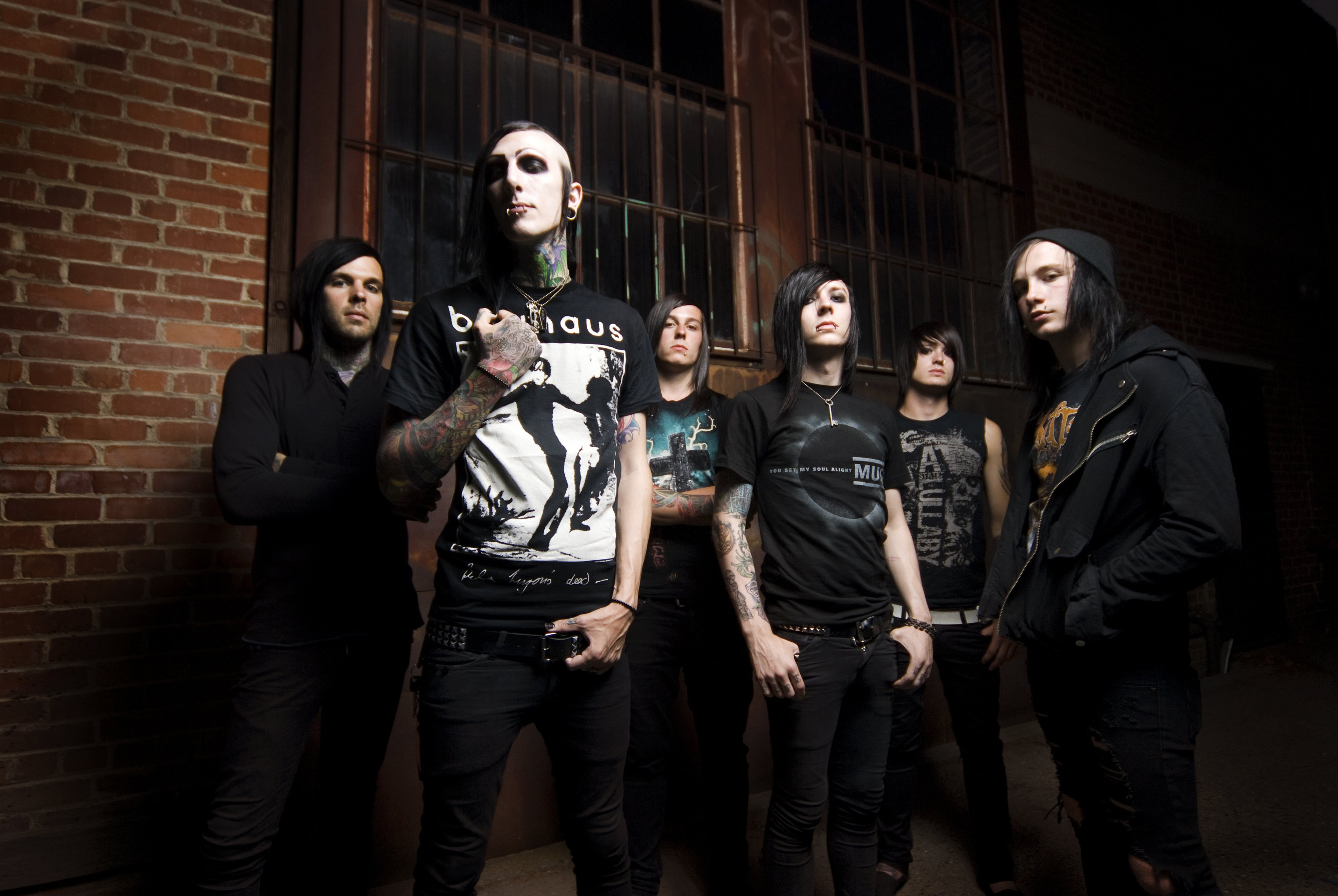 Скачать обои metalcore, post-hardcore, Motionless In White, MIW, раздел  музыка в разрешении 2869x1922