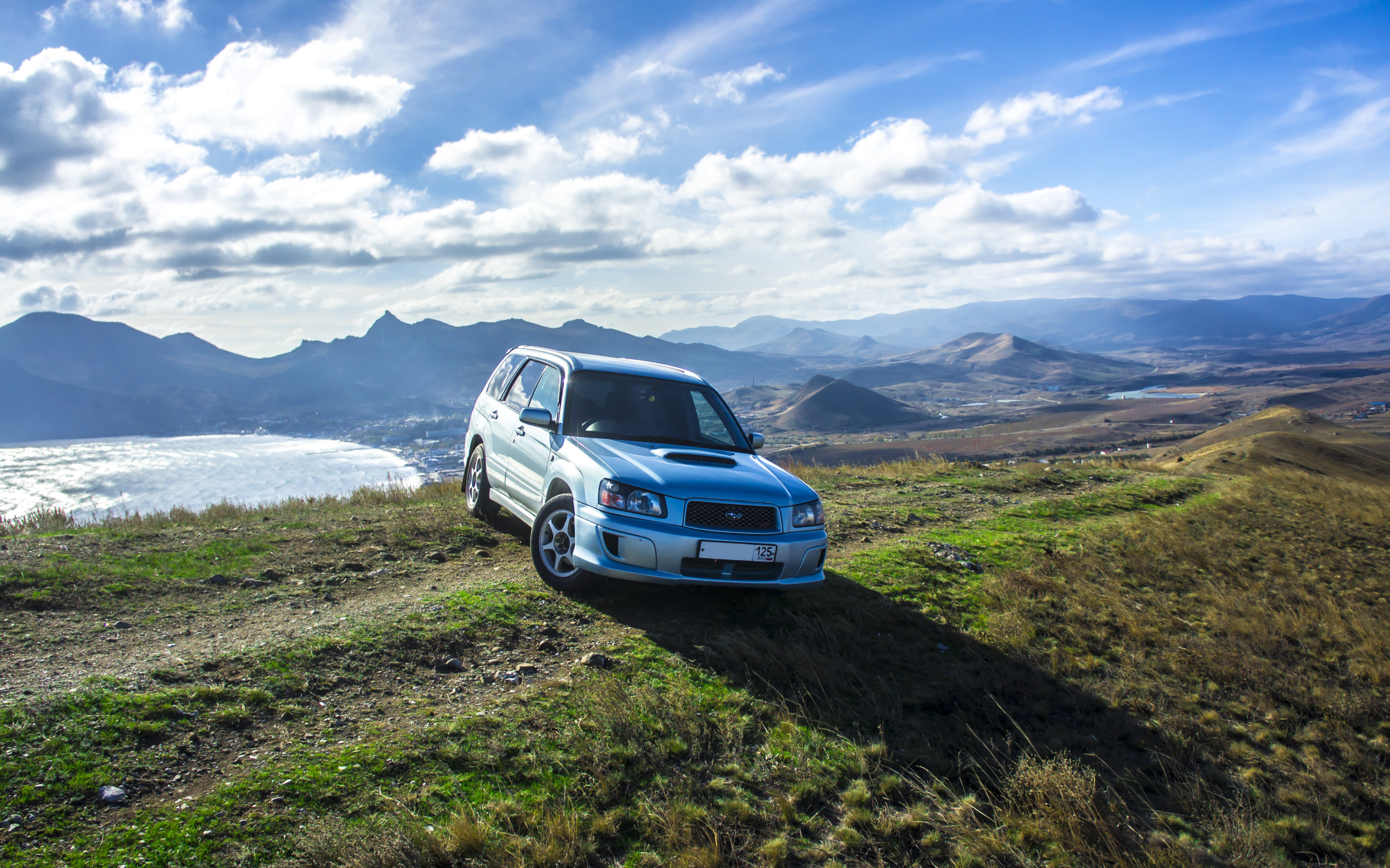 Subaru Forester горы