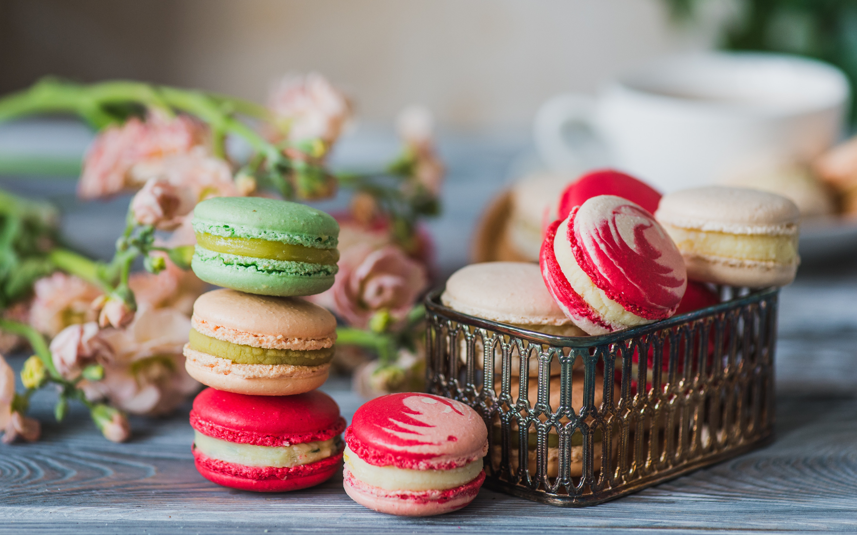 Печенье пирожные фото Скачать обои colorful, печенье, macarons, Roman Kosolapov, раздел еда в разрешен