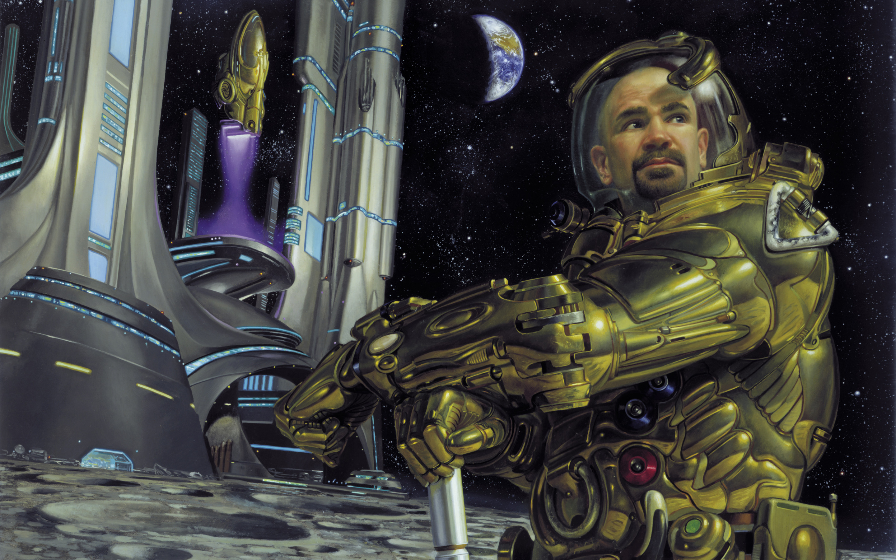 Фантастика луна 2023. Donato Giancola картины космонавт. Художник фантаст Донато Джанкола. Вселенная Айзека Азимова. Вселенная Айзека Азимова арт.