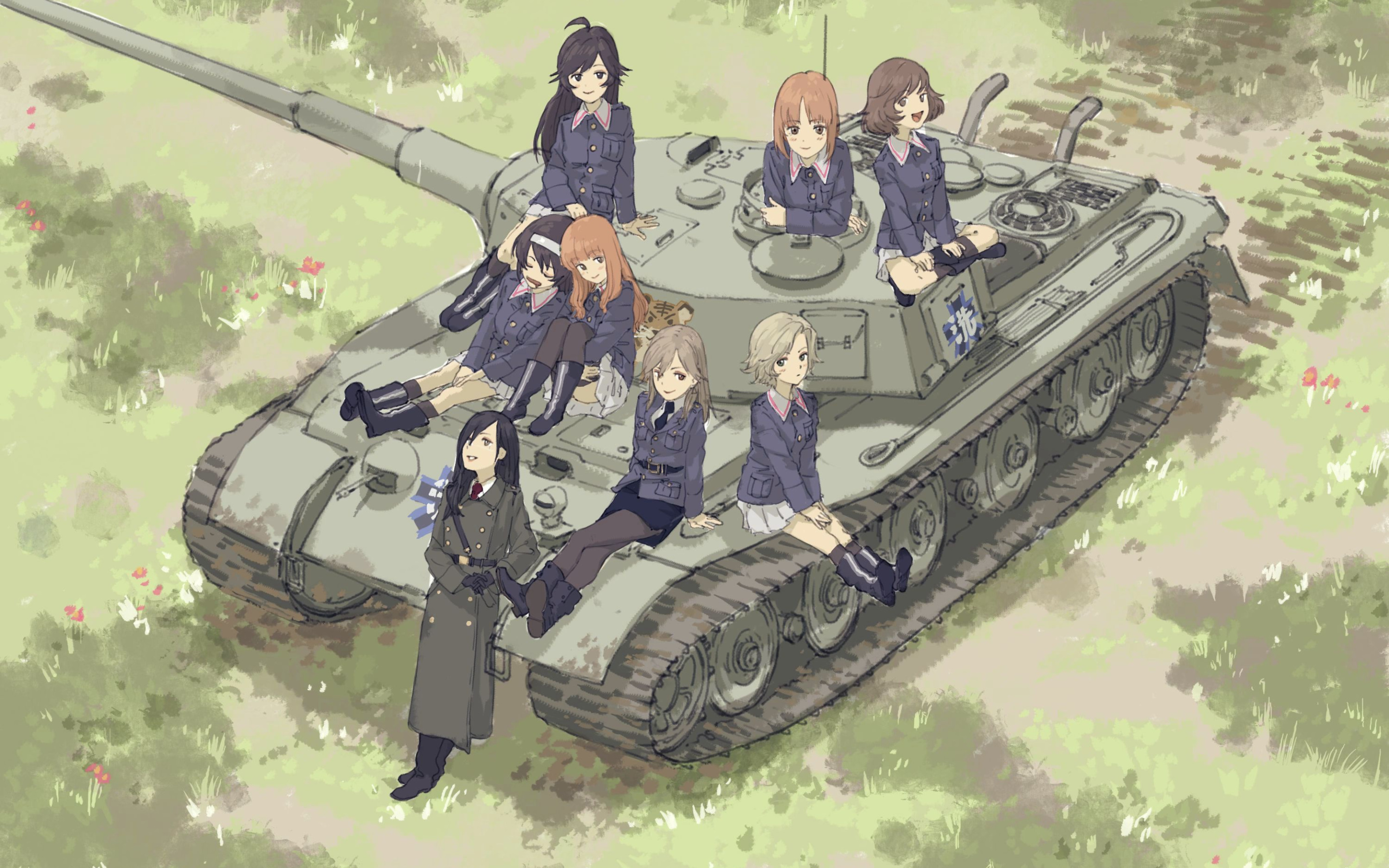 Картинки girls und panzer