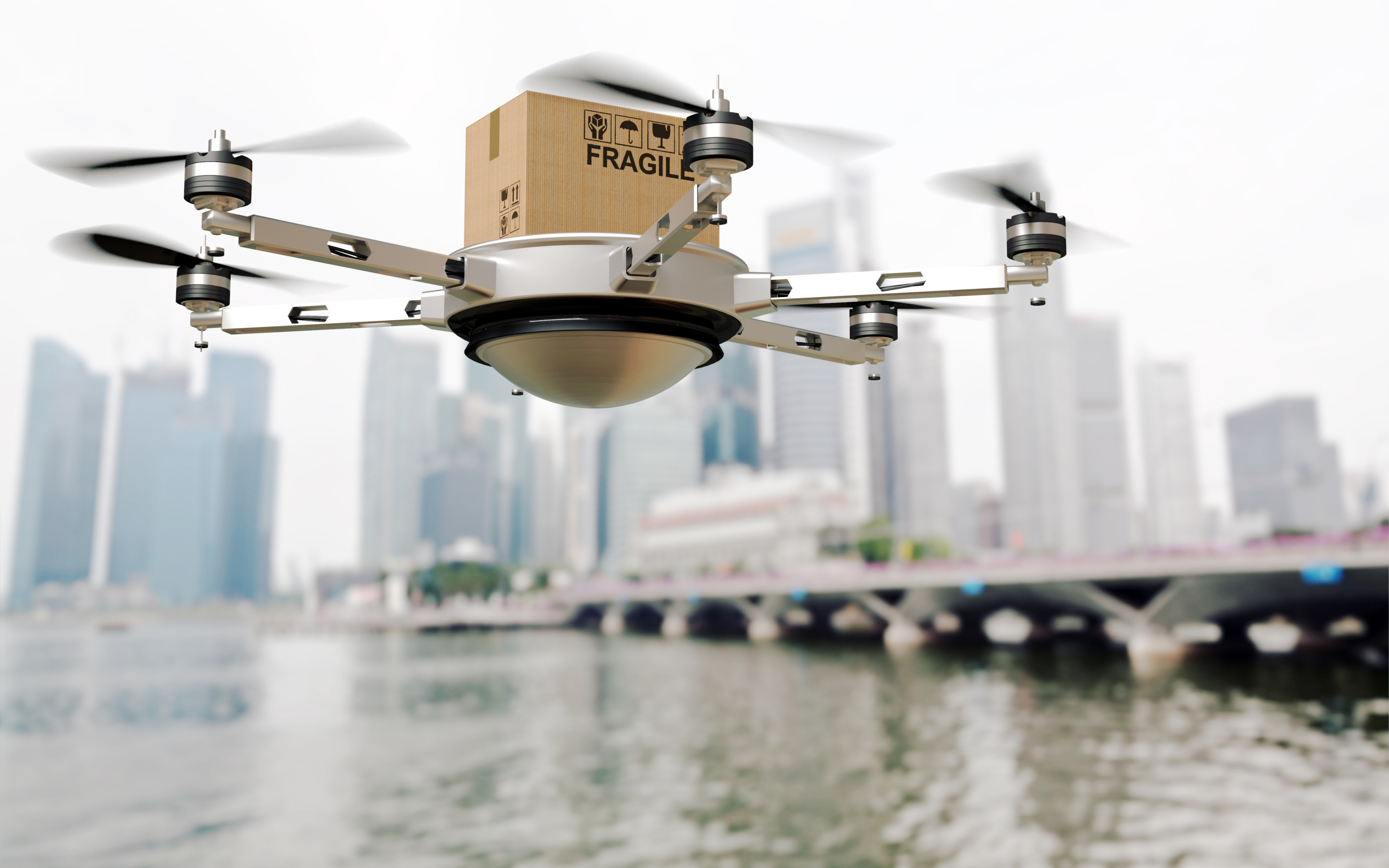 Скачать обои project, drone, delivery, раздел hi-tech в разрешении 2880x1800
