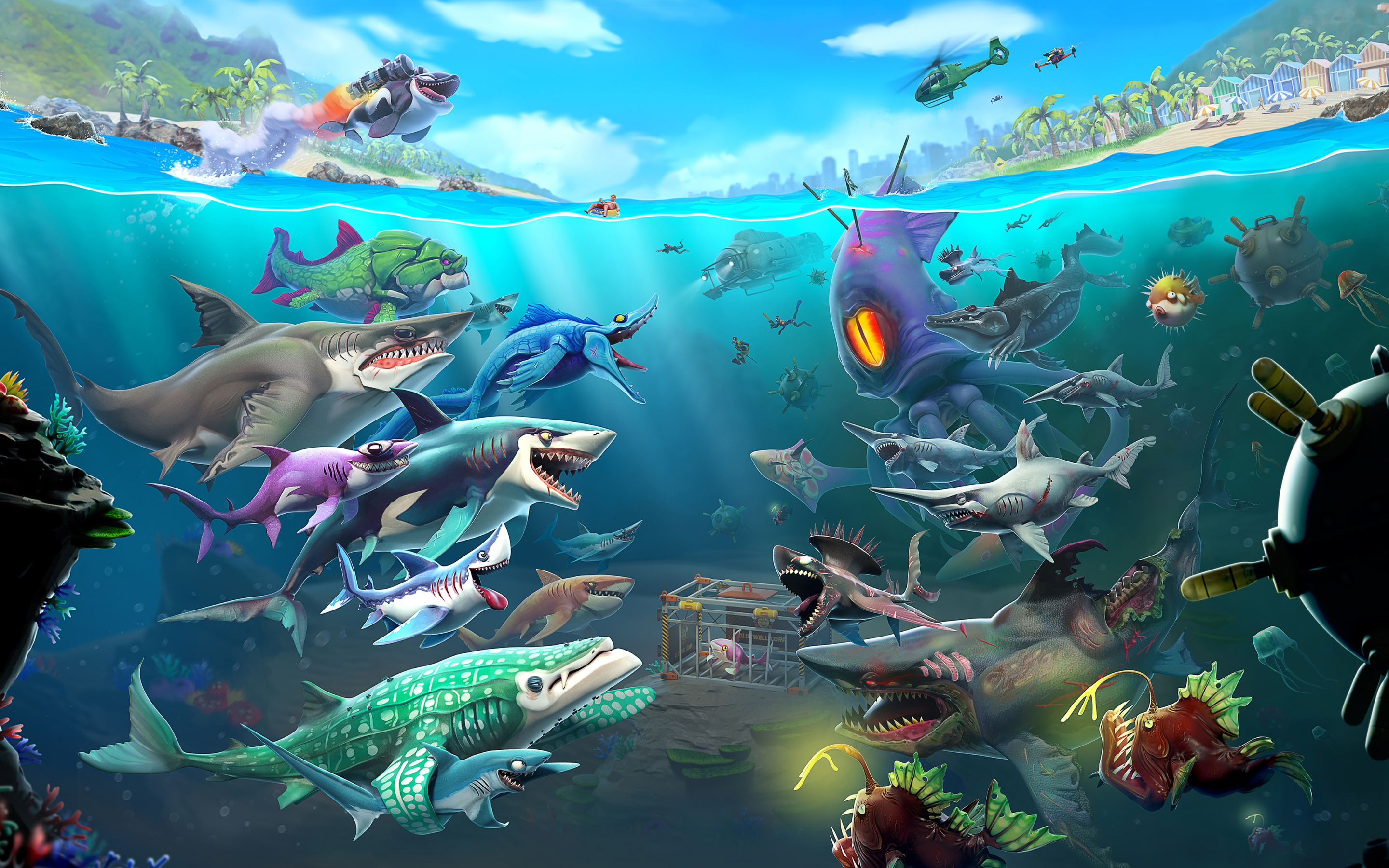 Игра hungry shark картинки