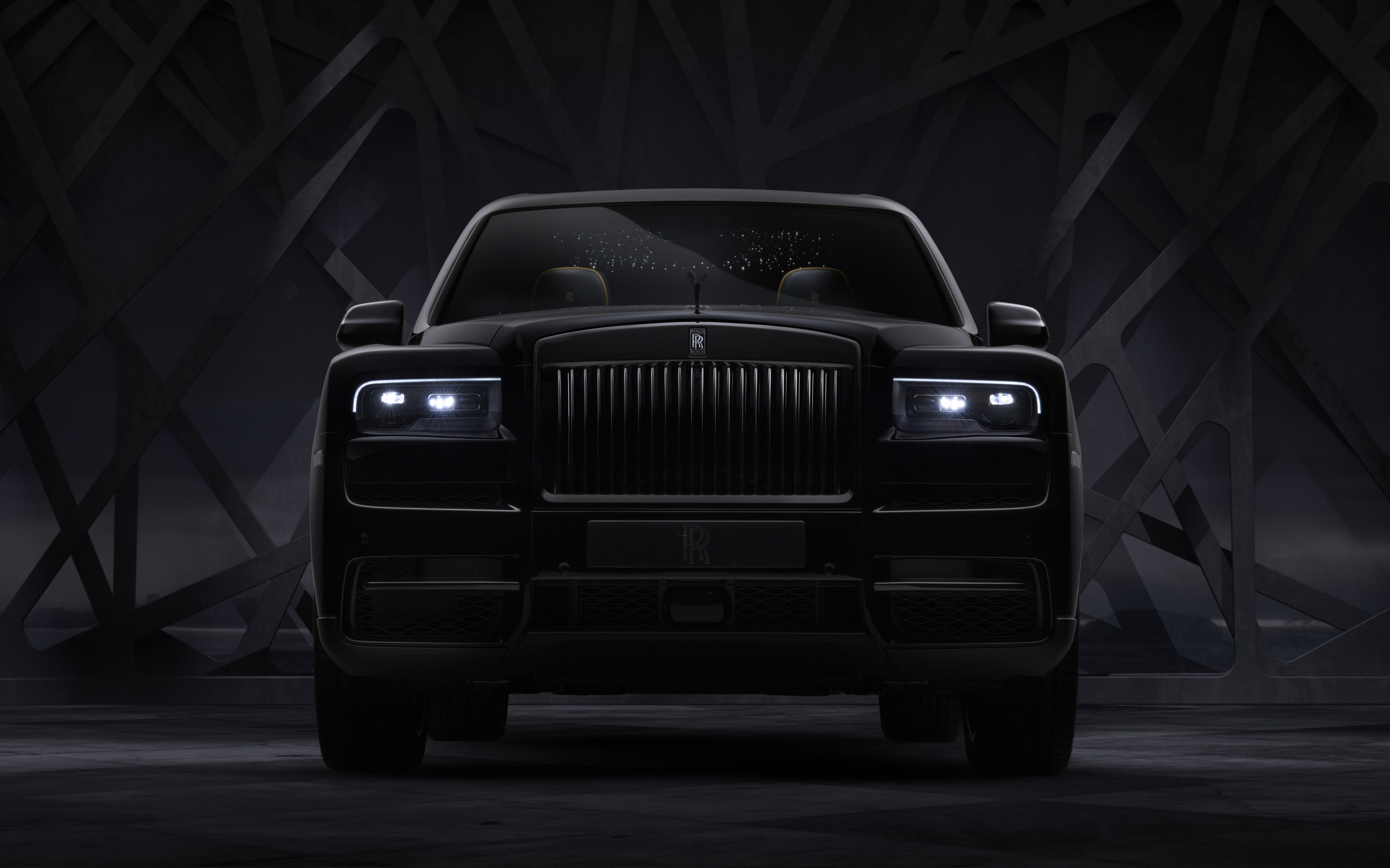 Rolls Royce Ghost 2020 черный матовый